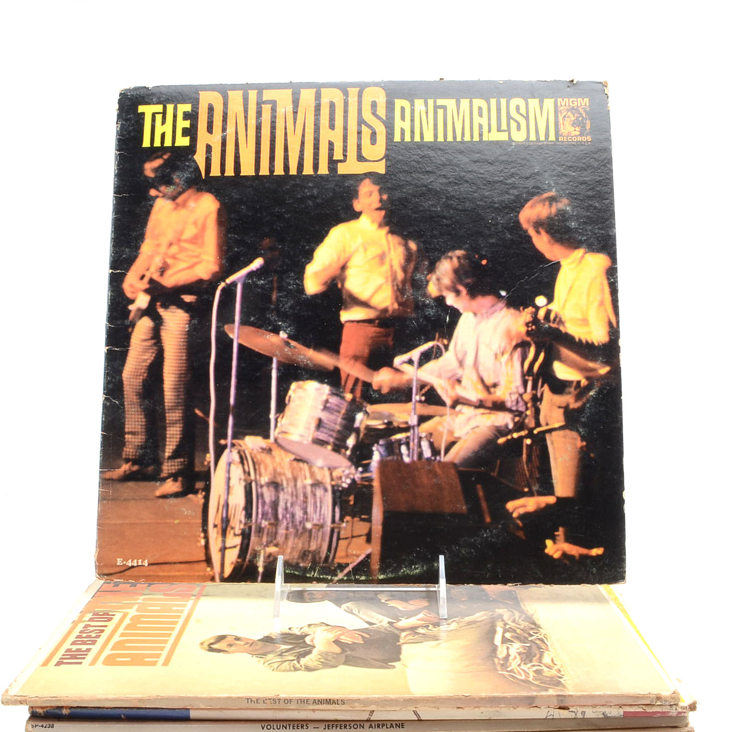 Vintage Rock LPs including Van Morrison, The Animals and Jefferson Airplane