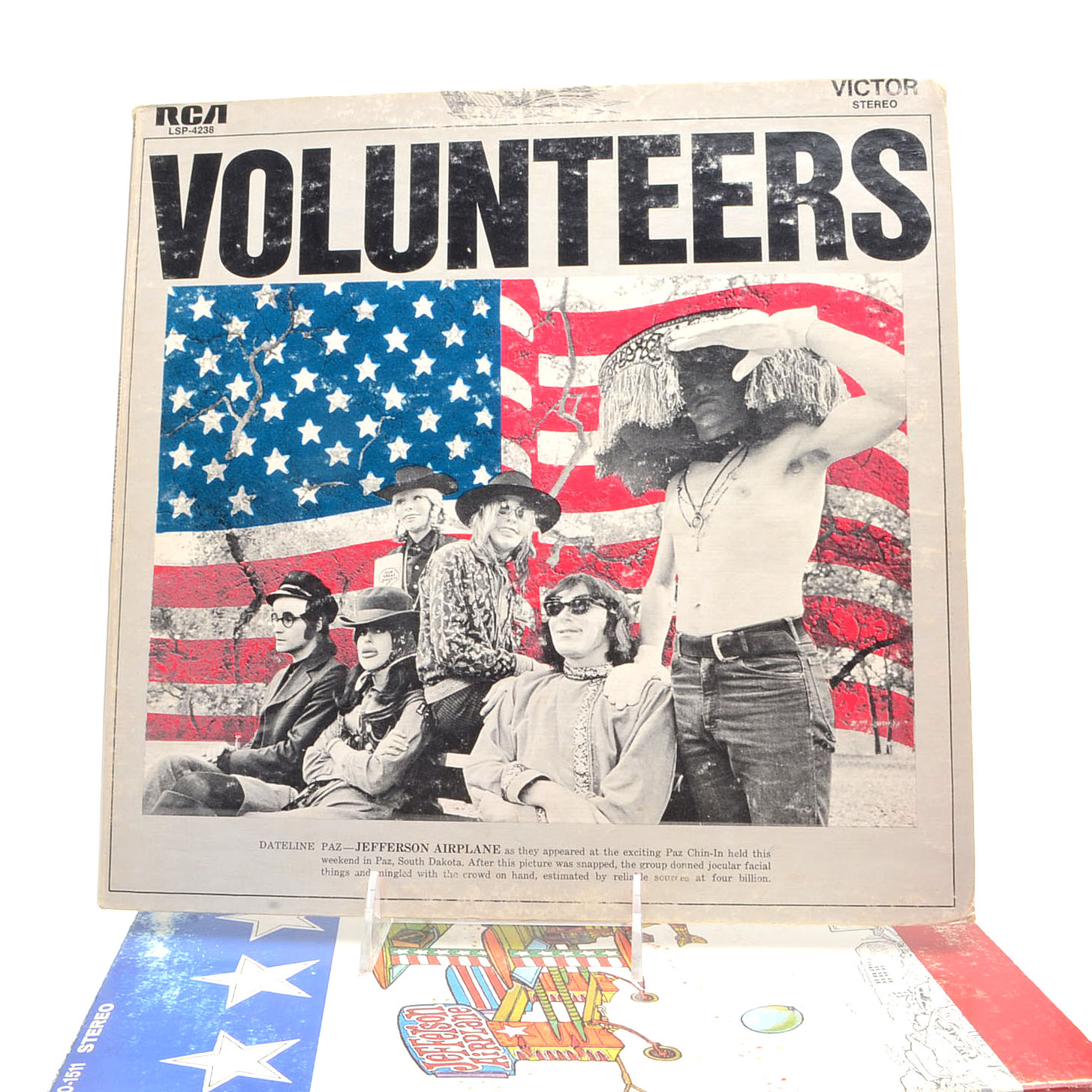 Vintage Rock LPs including Van Morrison, The Animals and Jefferson Airplane