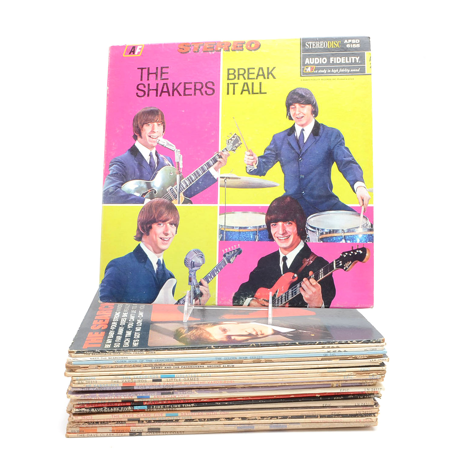 Yardbirds, Dave Clark Five, Searchers and Other LPs