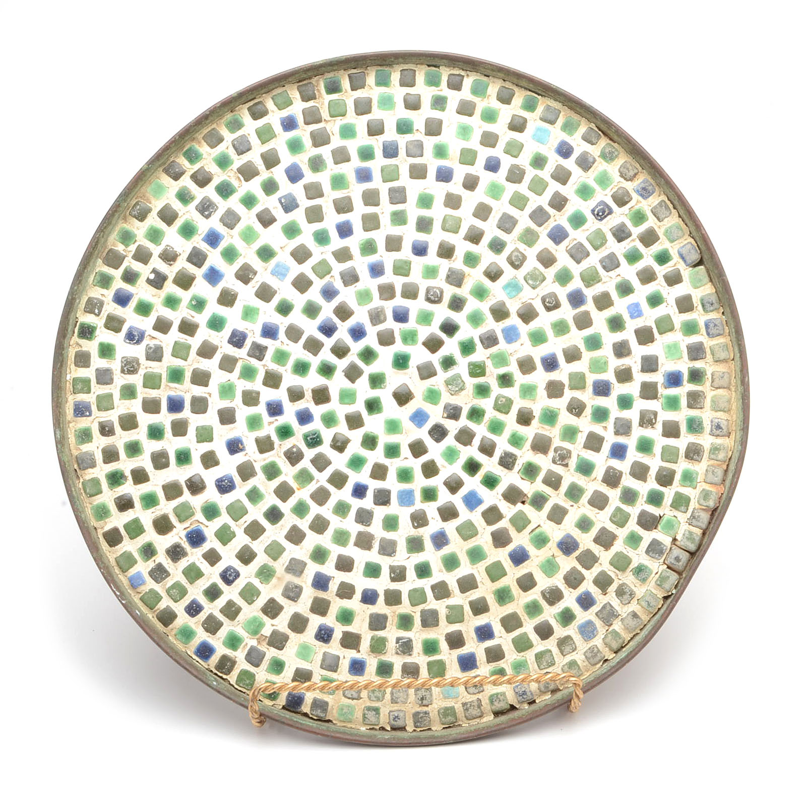 Mid Century Mosaic Tile Serving Trays Including Georges Briard