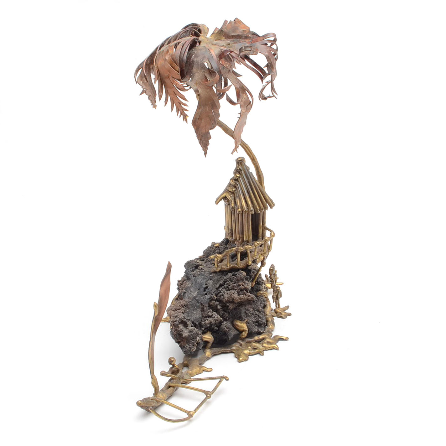 Small Tropical Island Sculpture