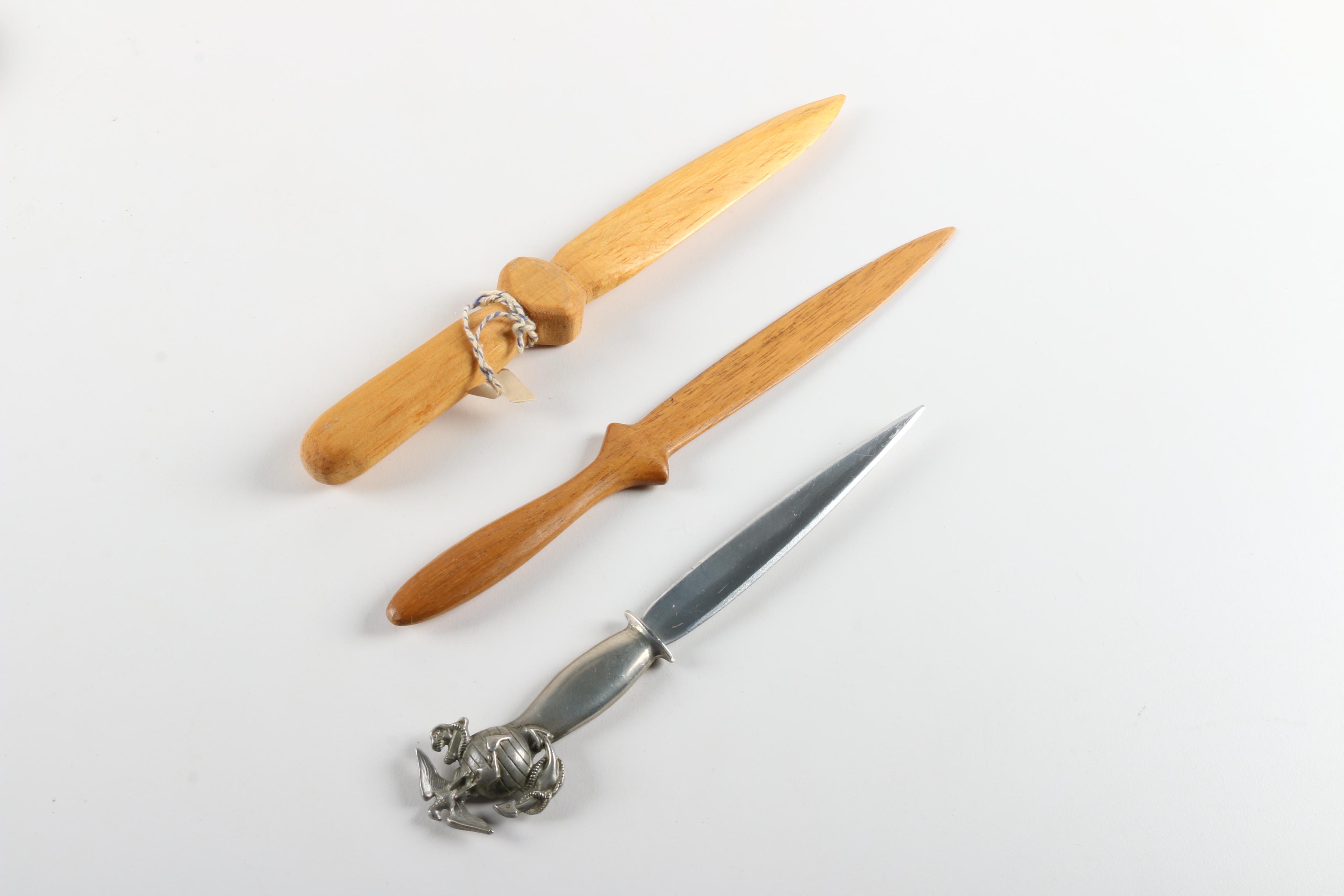 Office Decor Including Barometer