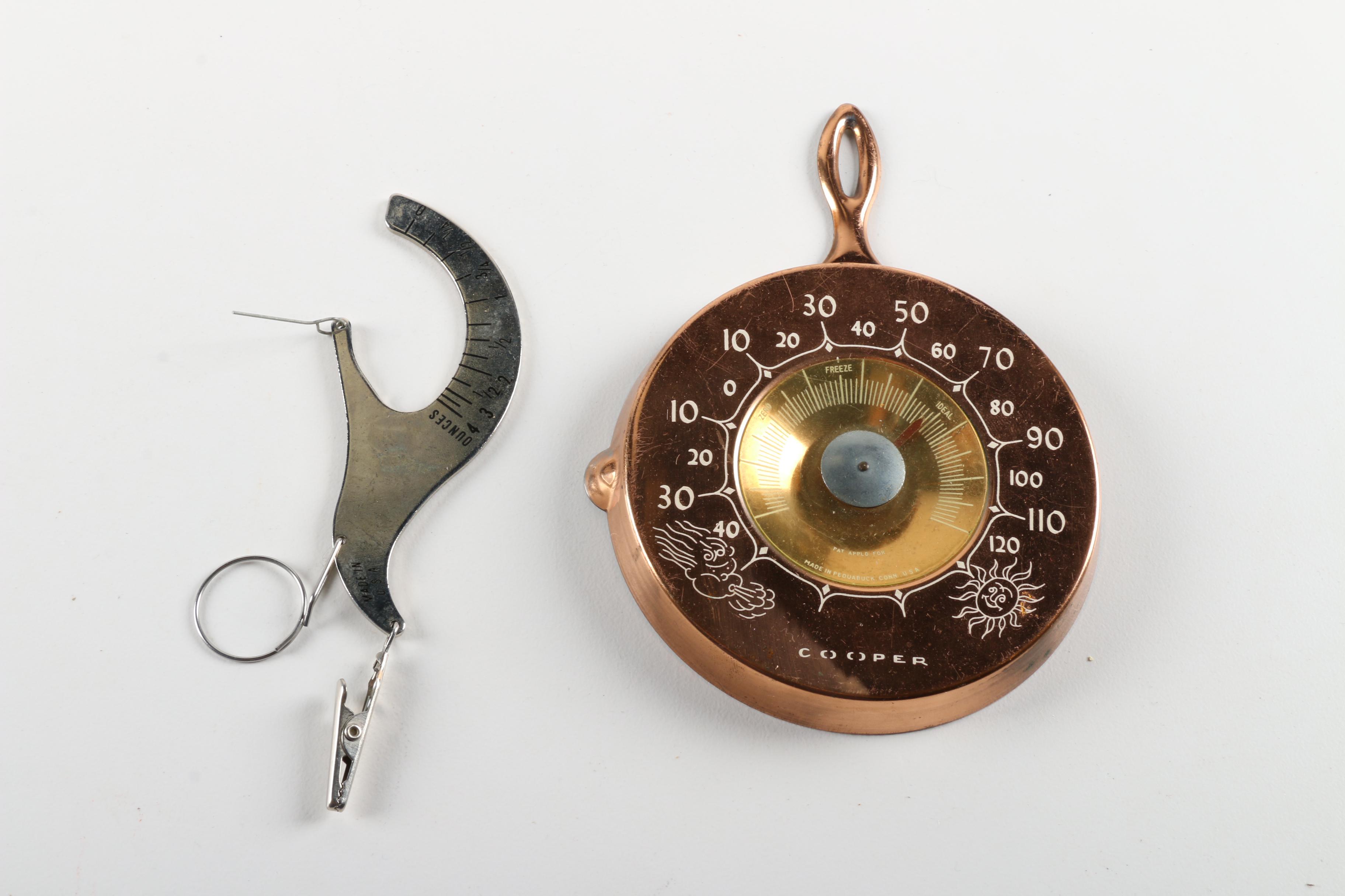 Office Decor Including Barometer