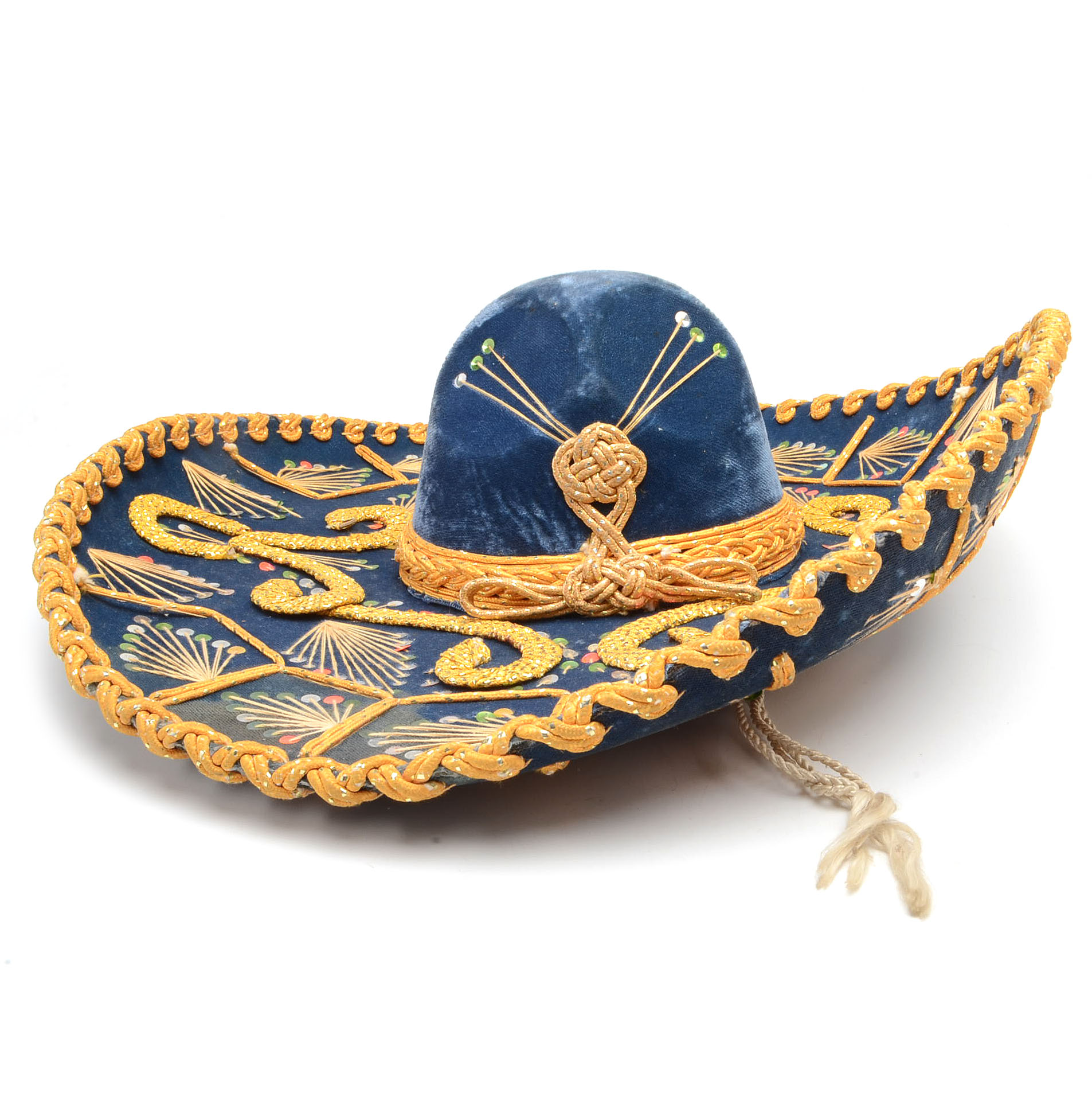 Vintage Mexican Mariachi Sombrero Hat
