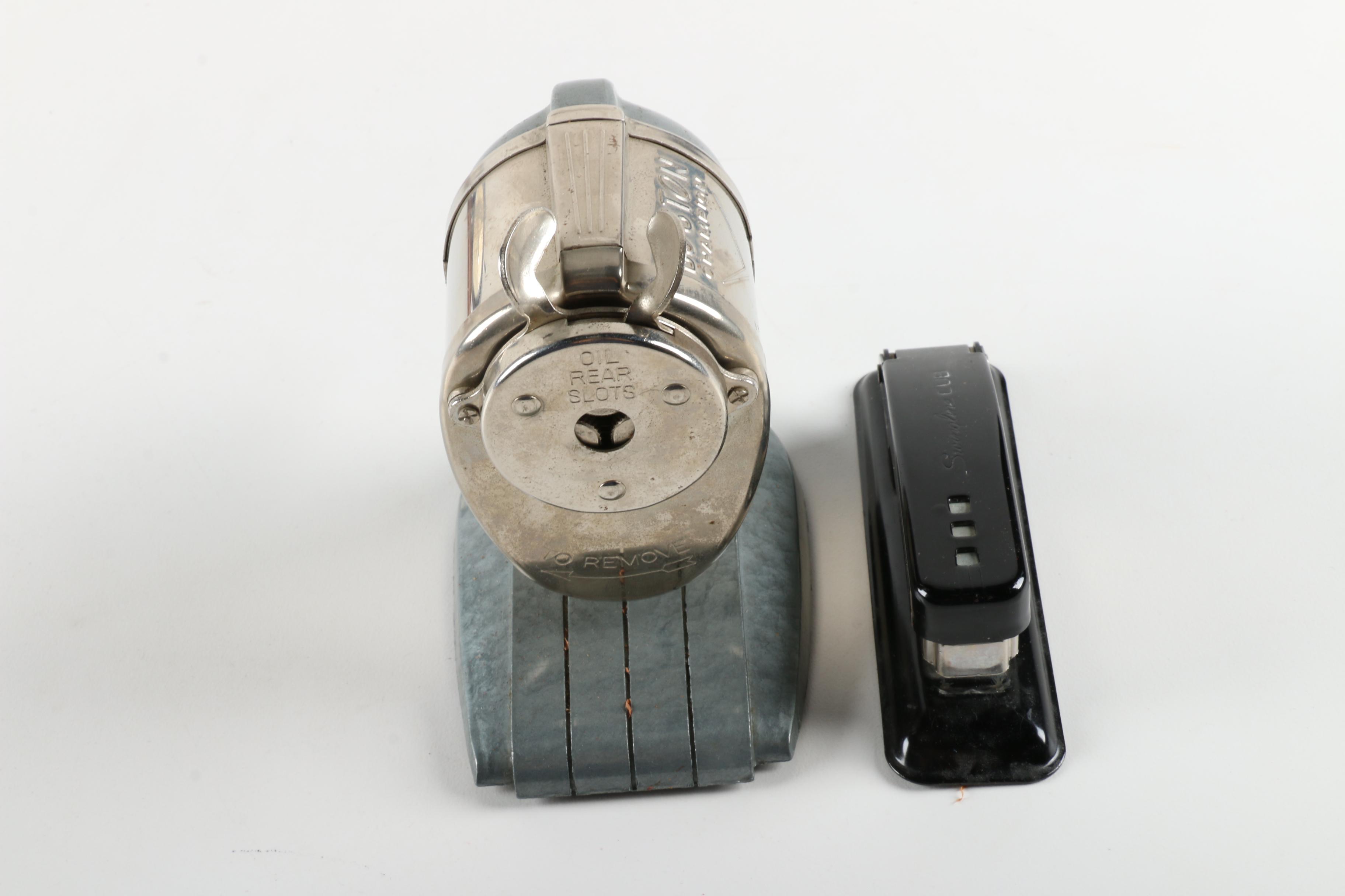 Office Decor Including Barometer