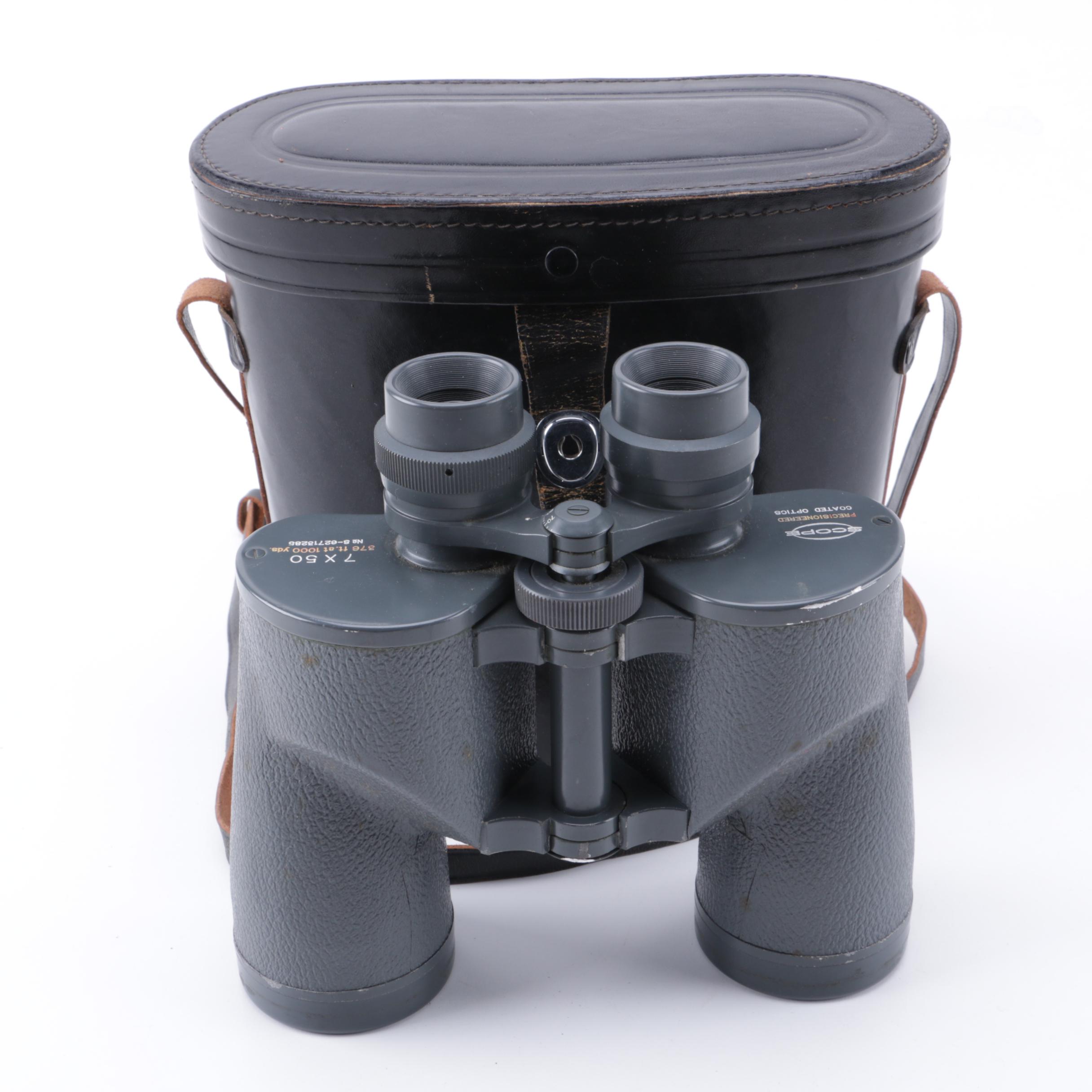 Vintage Scope Binoculars with Case