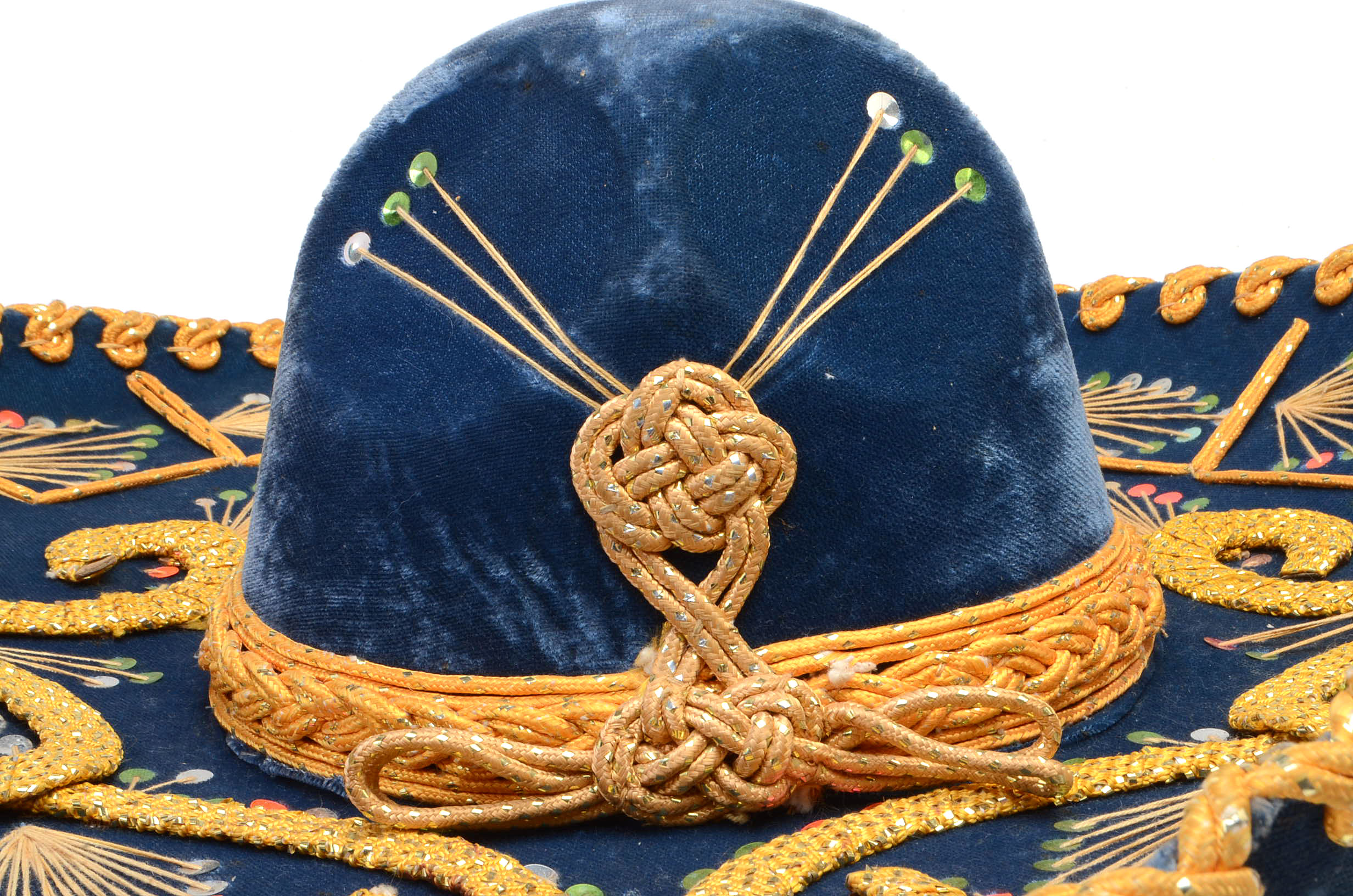 Vintage Mexican Mariachi Sombrero Hat