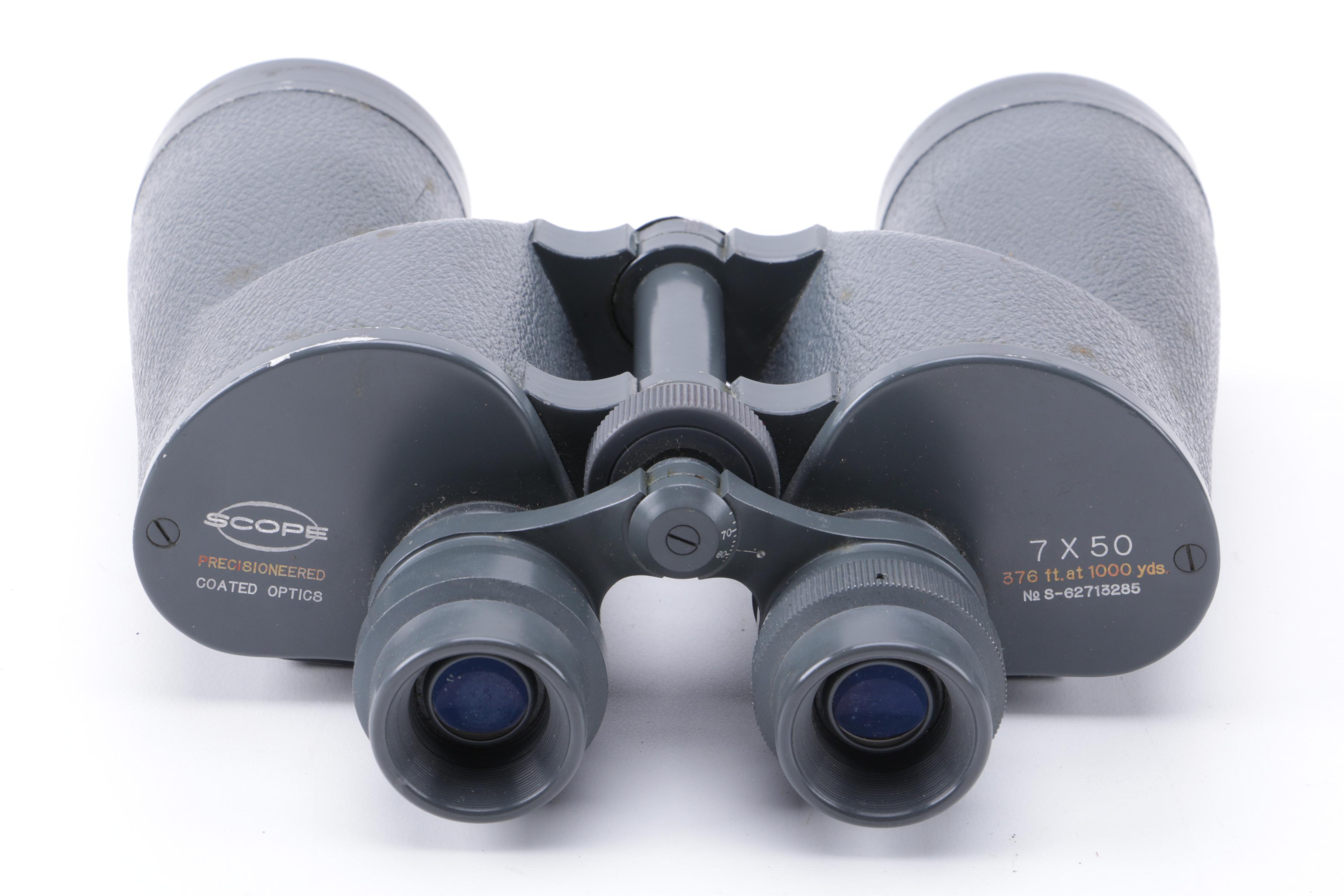 Vintage Scope Binoculars with Case
