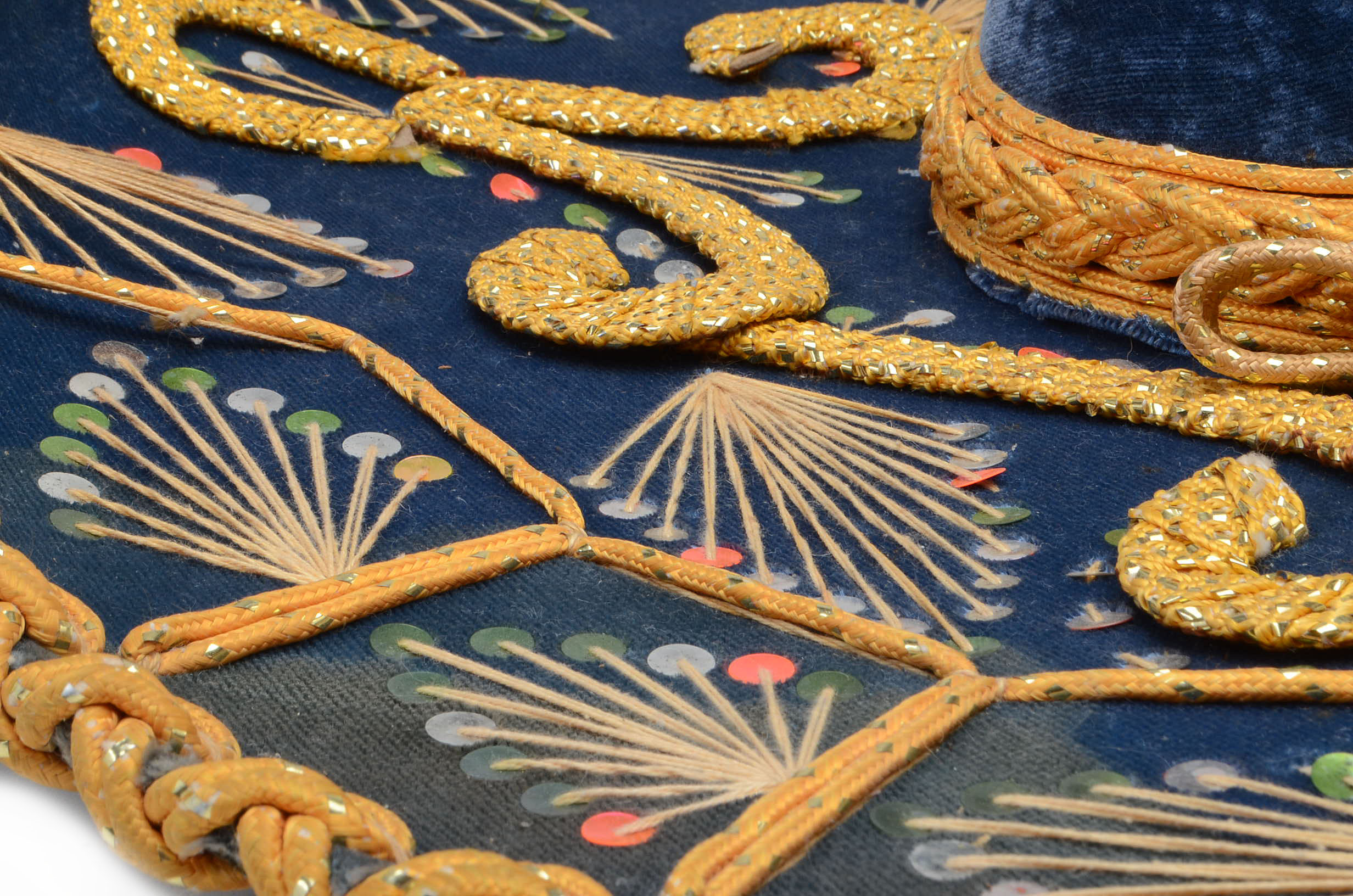 Vintage Mexican Mariachi Sombrero Hat