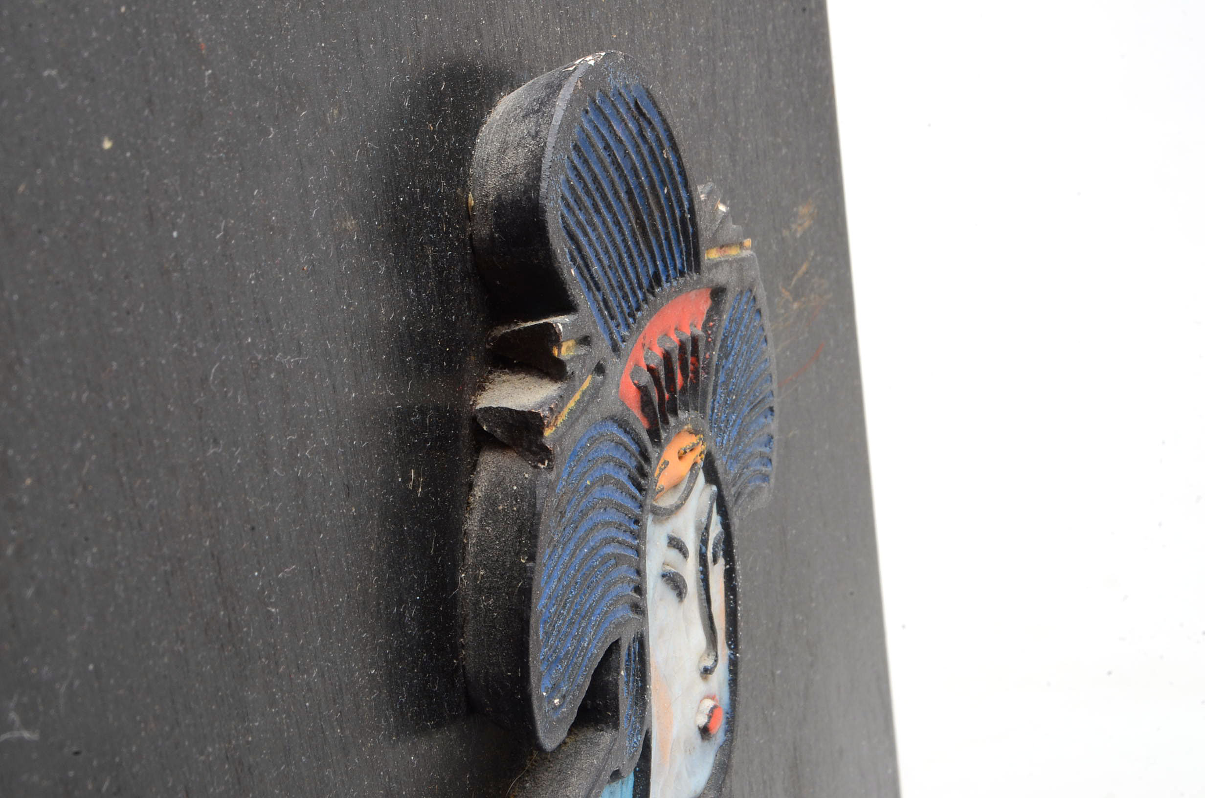 Mid Century Hagen-Renaker Mosaic "Geisha" Panel