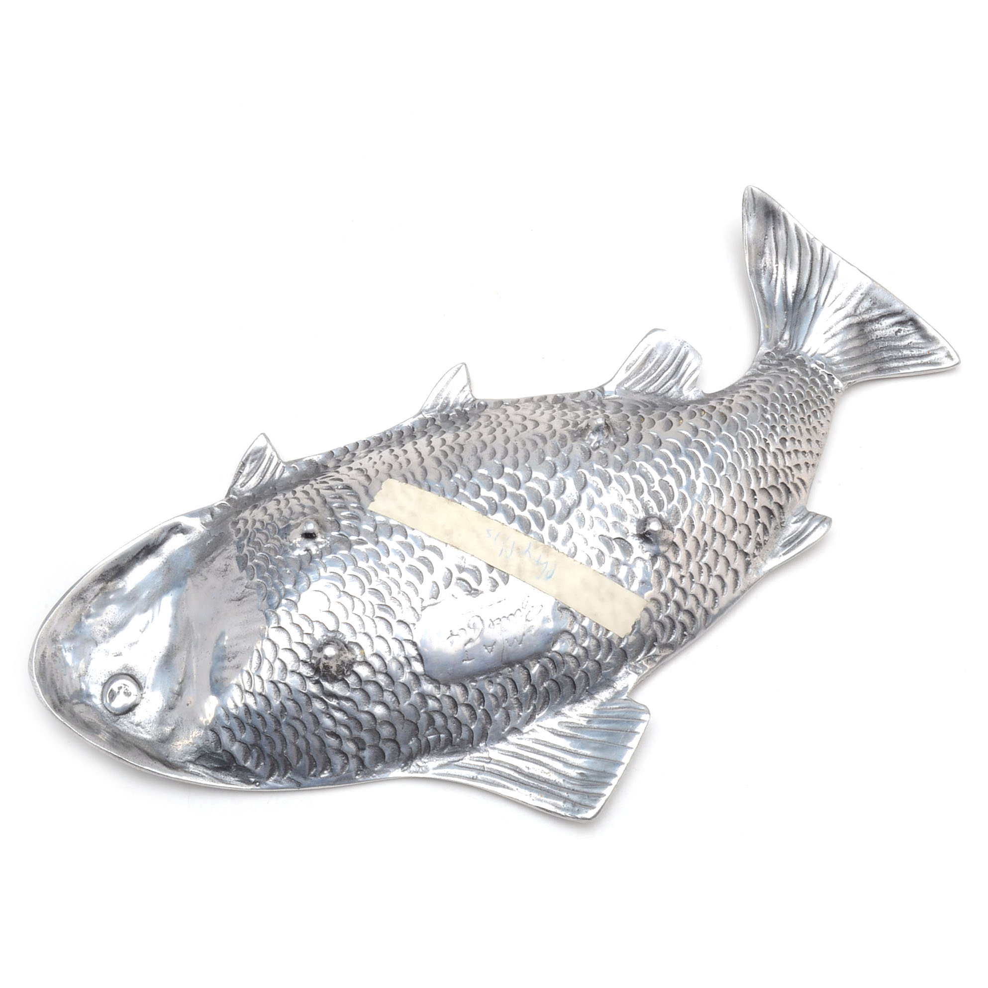 Two Aluminum Alloy Fish Trays by Bruce Fox