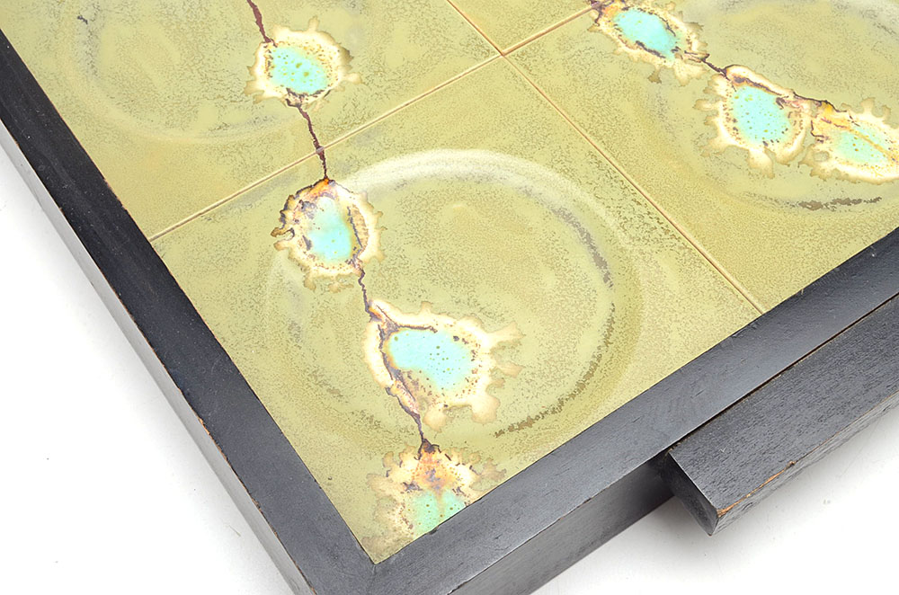 Glazed Tile Beverage Tray by Jenny Fohr