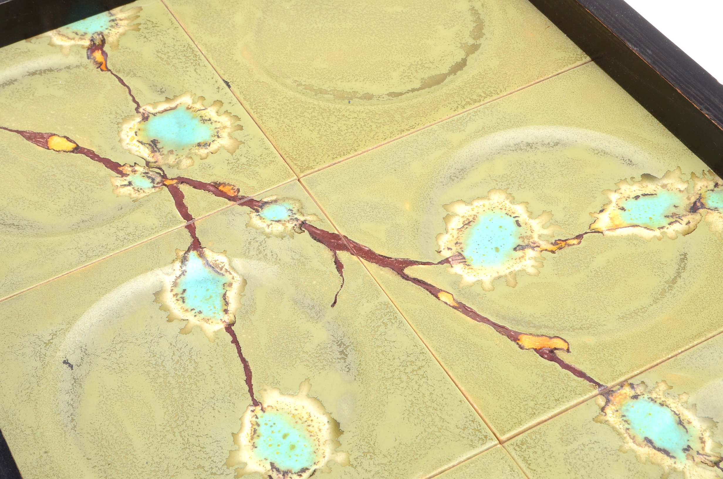 Glazed Tile Beverage Tray by Jenny Fohr