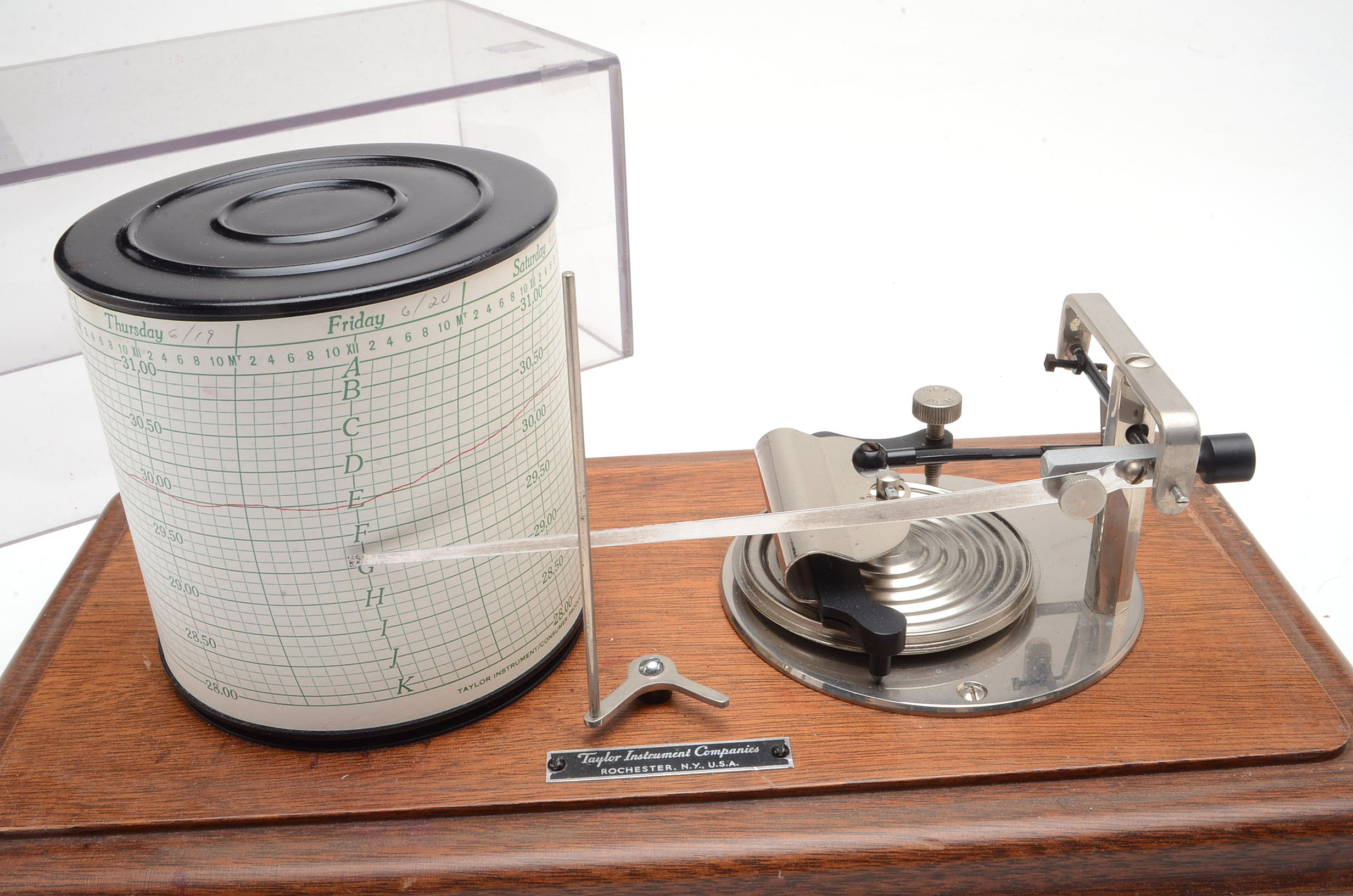 Barograph Barometer Recording Device by Taylor Instrument Companies