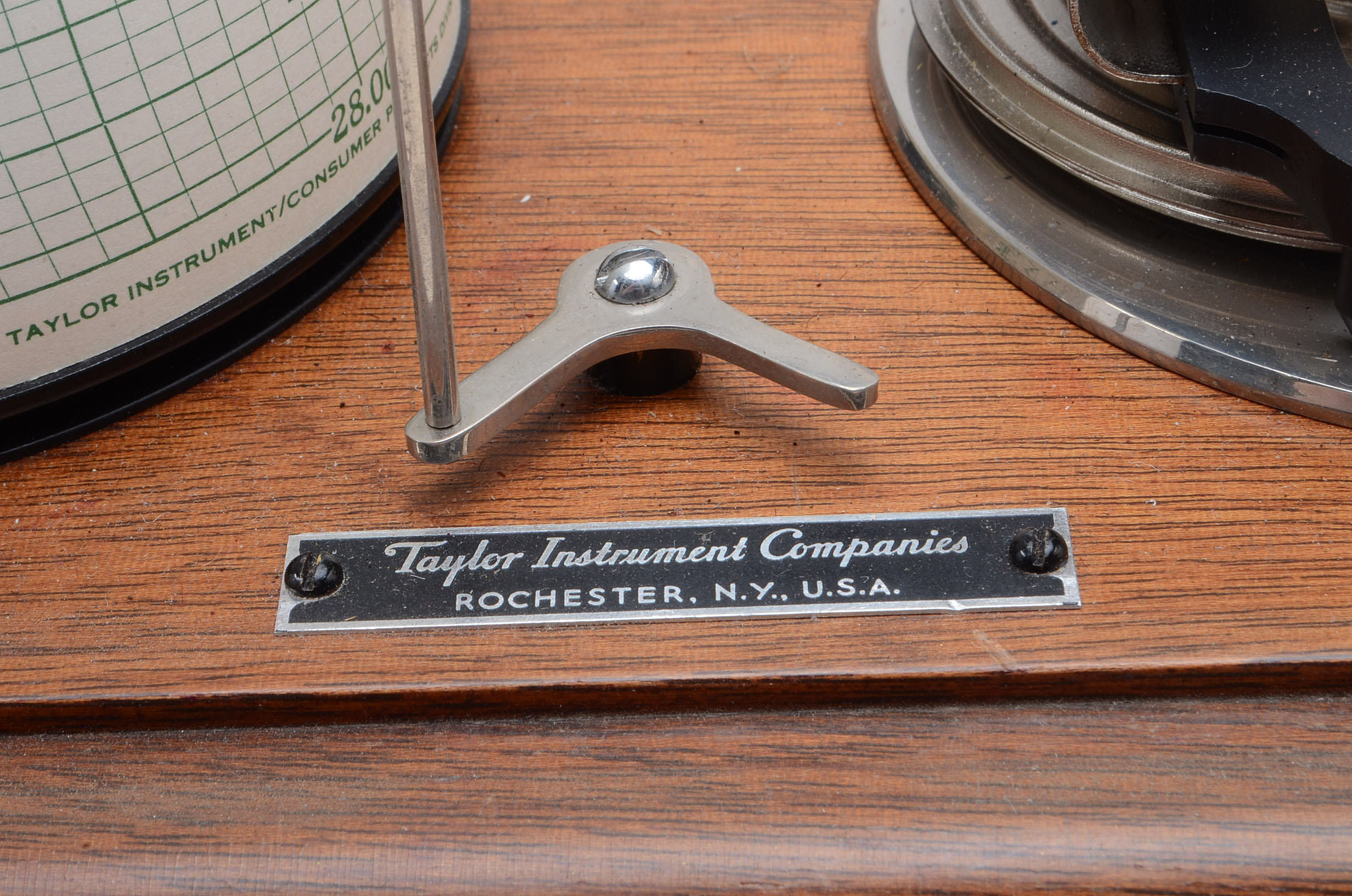 Barograph Barometer Recording Device by Taylor Instrument Companies