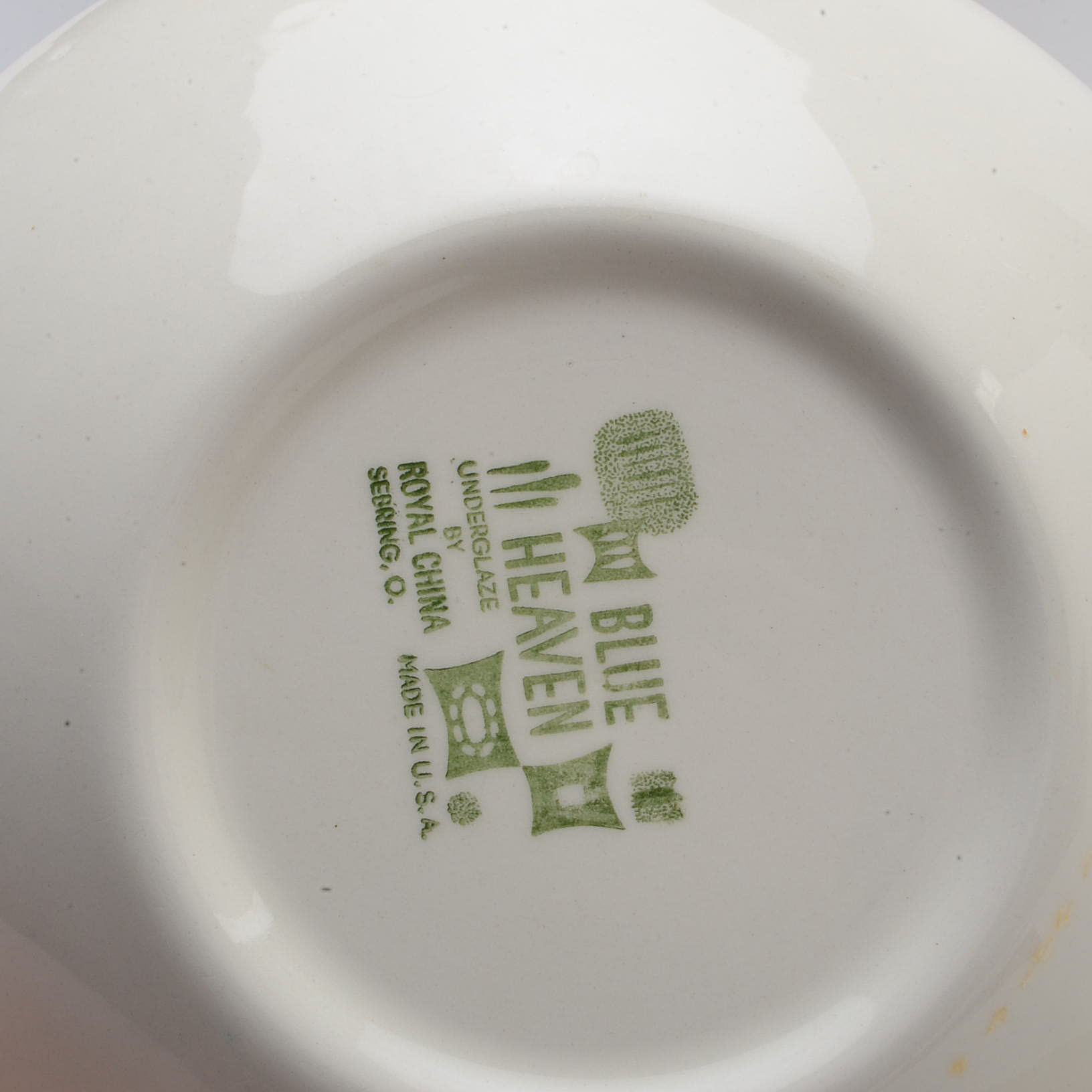 Group of Four Bowls in the "Blue Heaven" Pattern