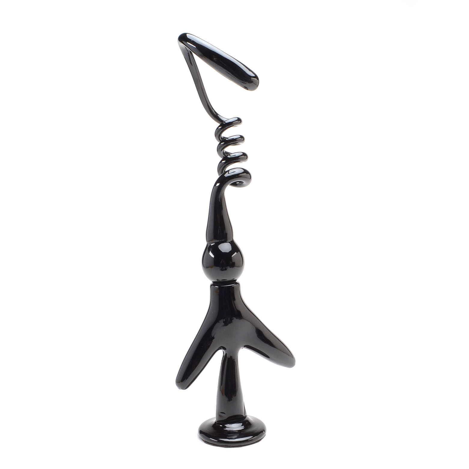 Abstract Hand Blown Glass Sculpture and Mugs