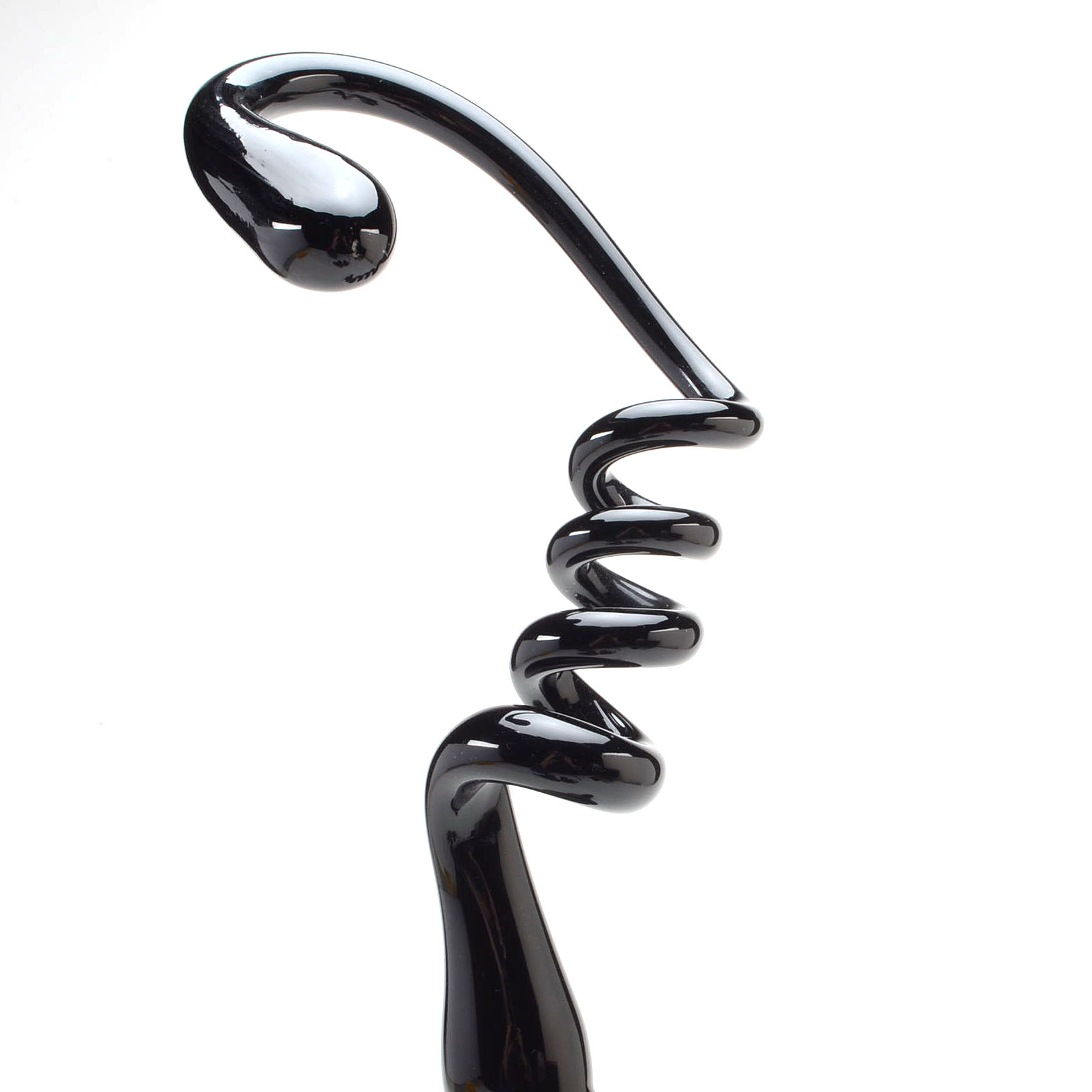 Abstract Hand Blown Glass Sculpture and Mugs