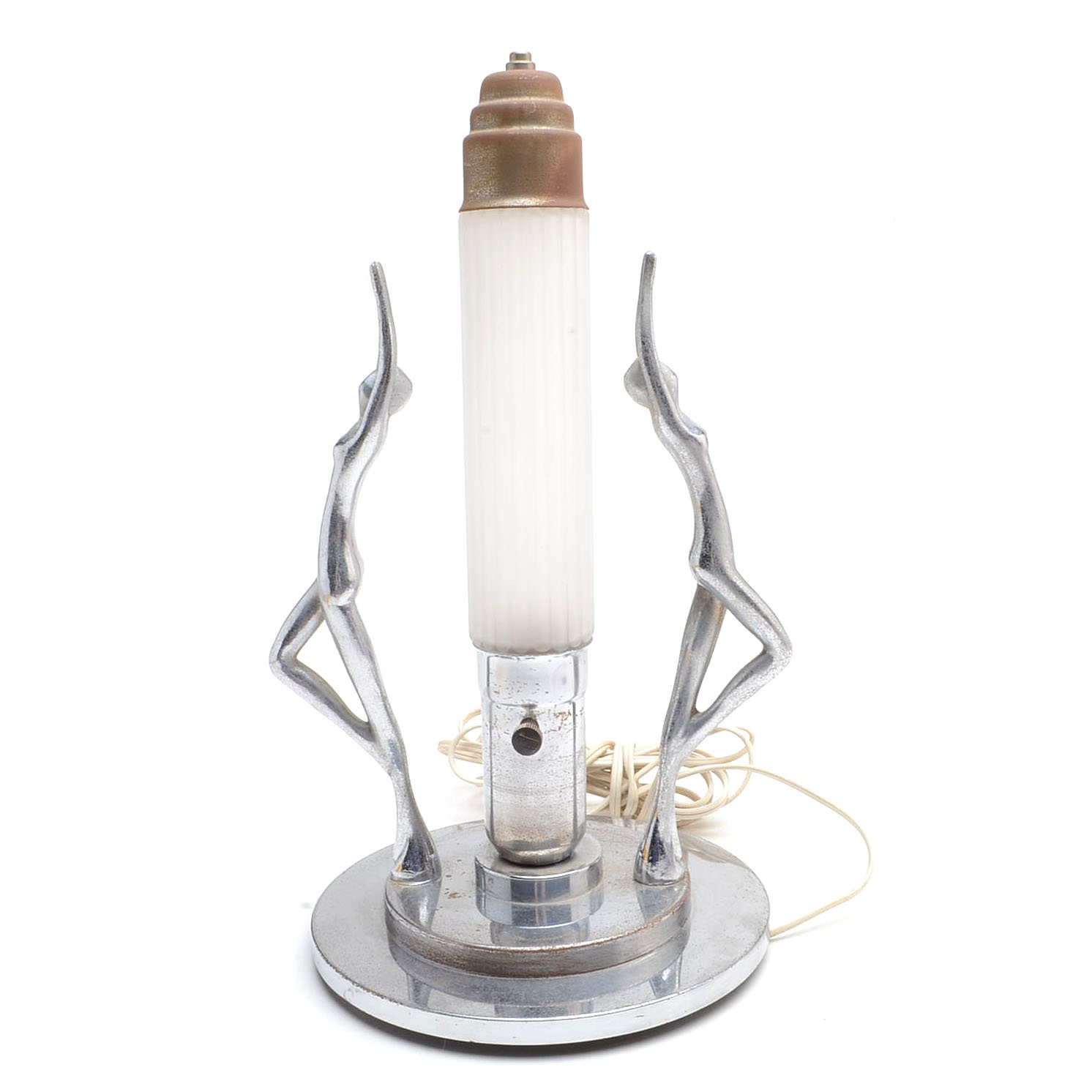 Mid-Century Art Deco Table Lamp