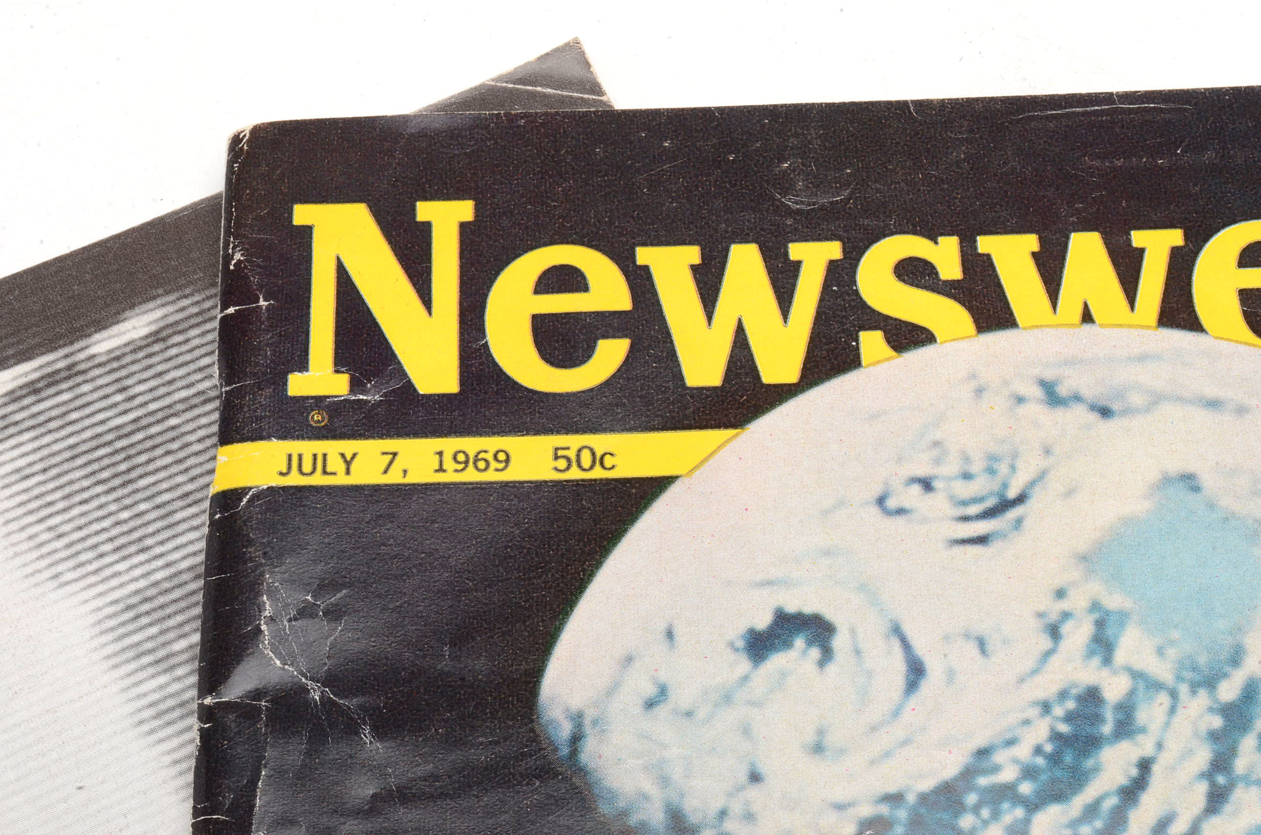 Pair of 1969 Moon Landing "Newsweek" Magazines