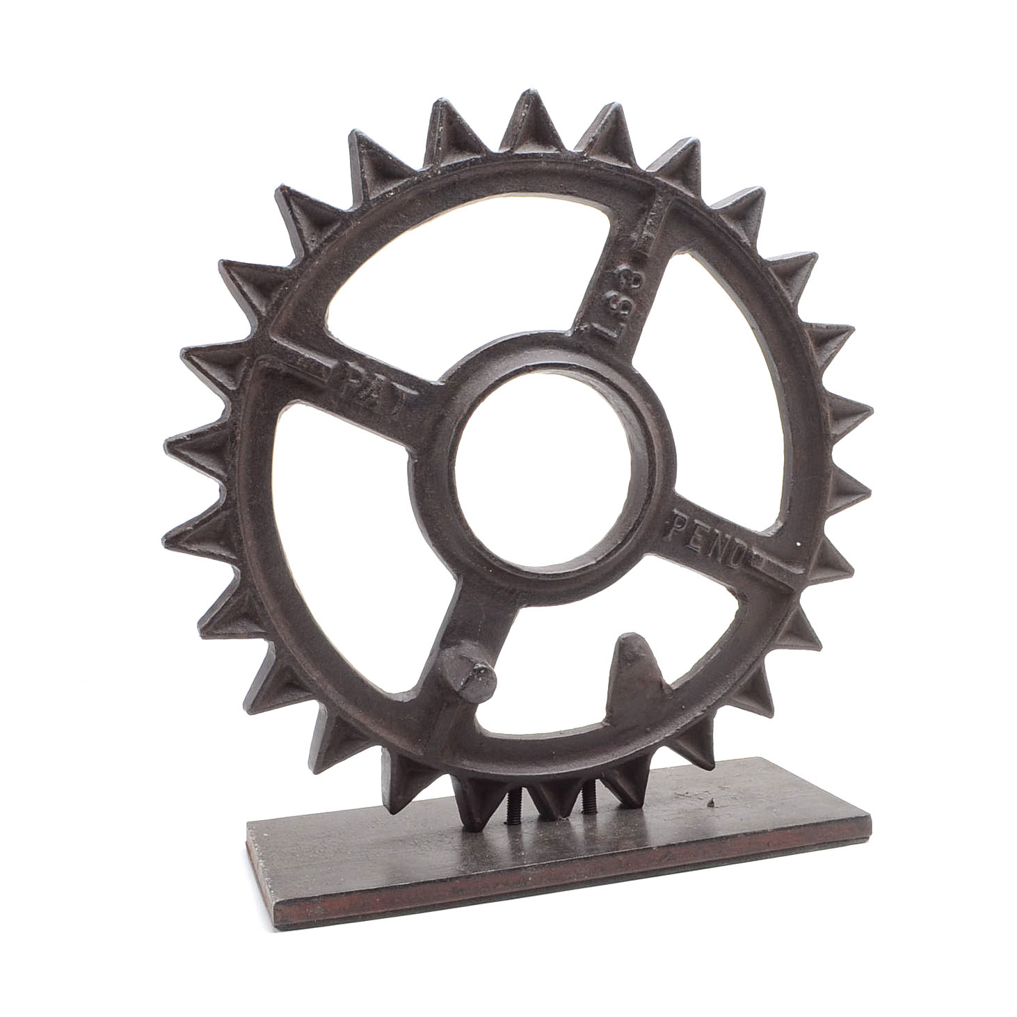 Industrial Gear Sculpture