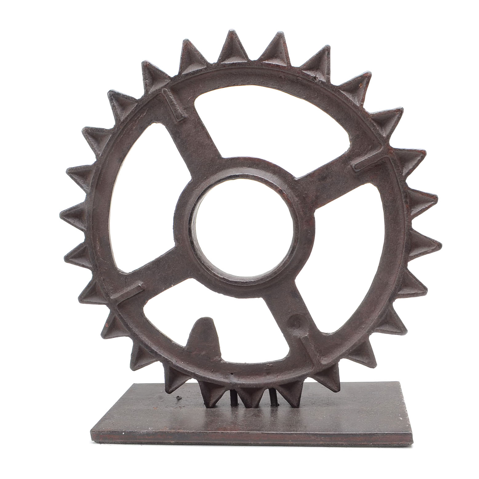 Industrial Gear Sculpture