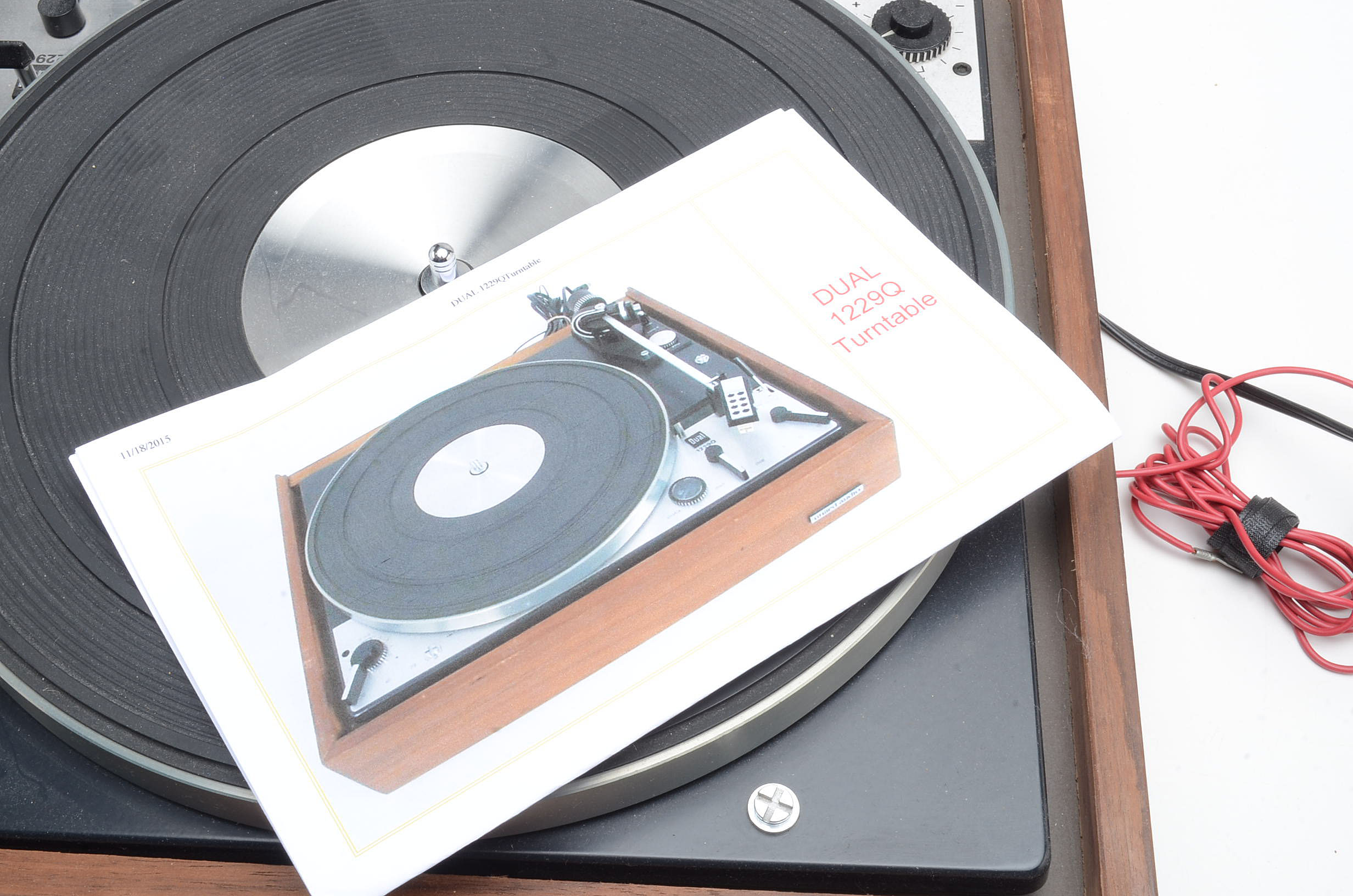 Vintage Dual 1229Q Turntable