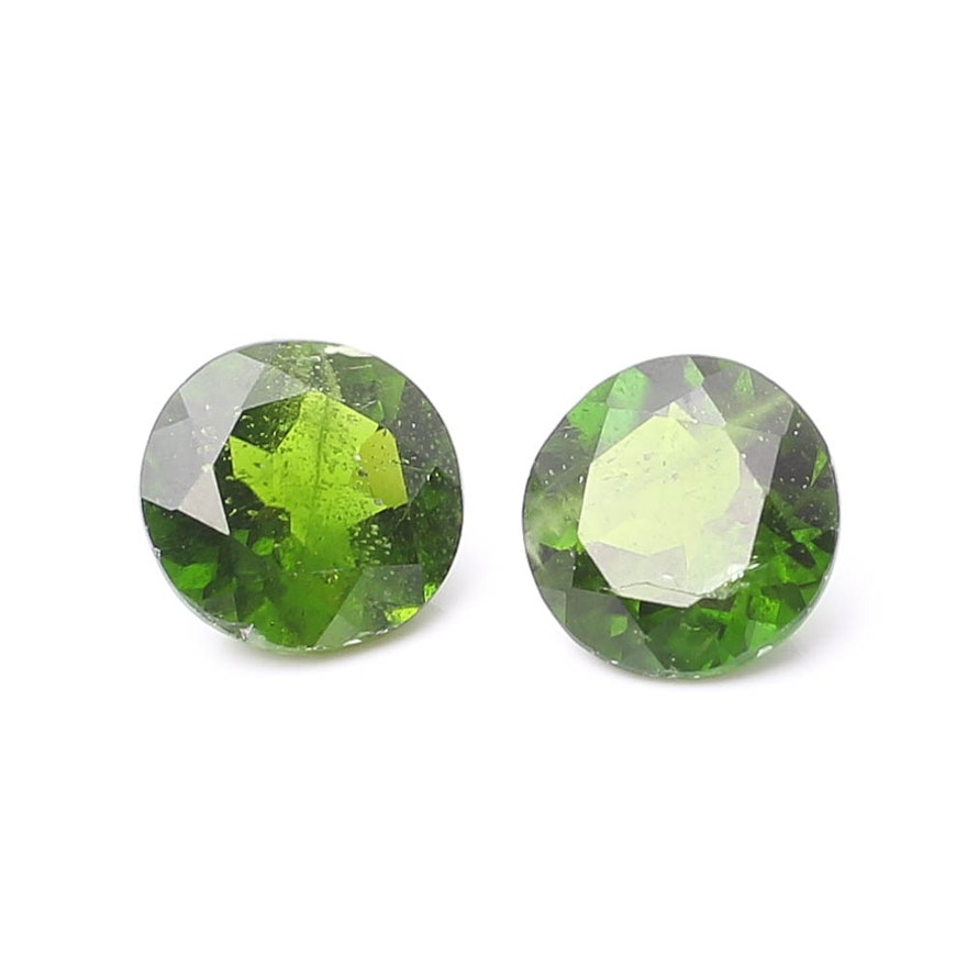 Loose Chrome Diopside Stones