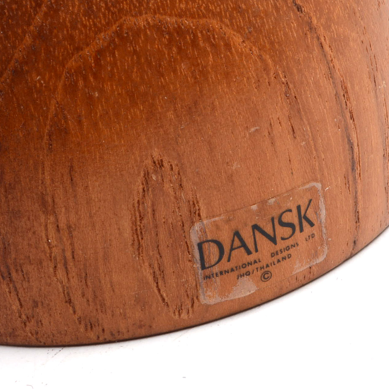 Vintage Dansk Teak Pepper Mill and Cutting Board with Knife by Jens Quistgaard