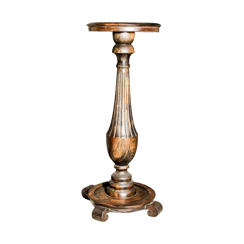 Wooden Pedestal Stand