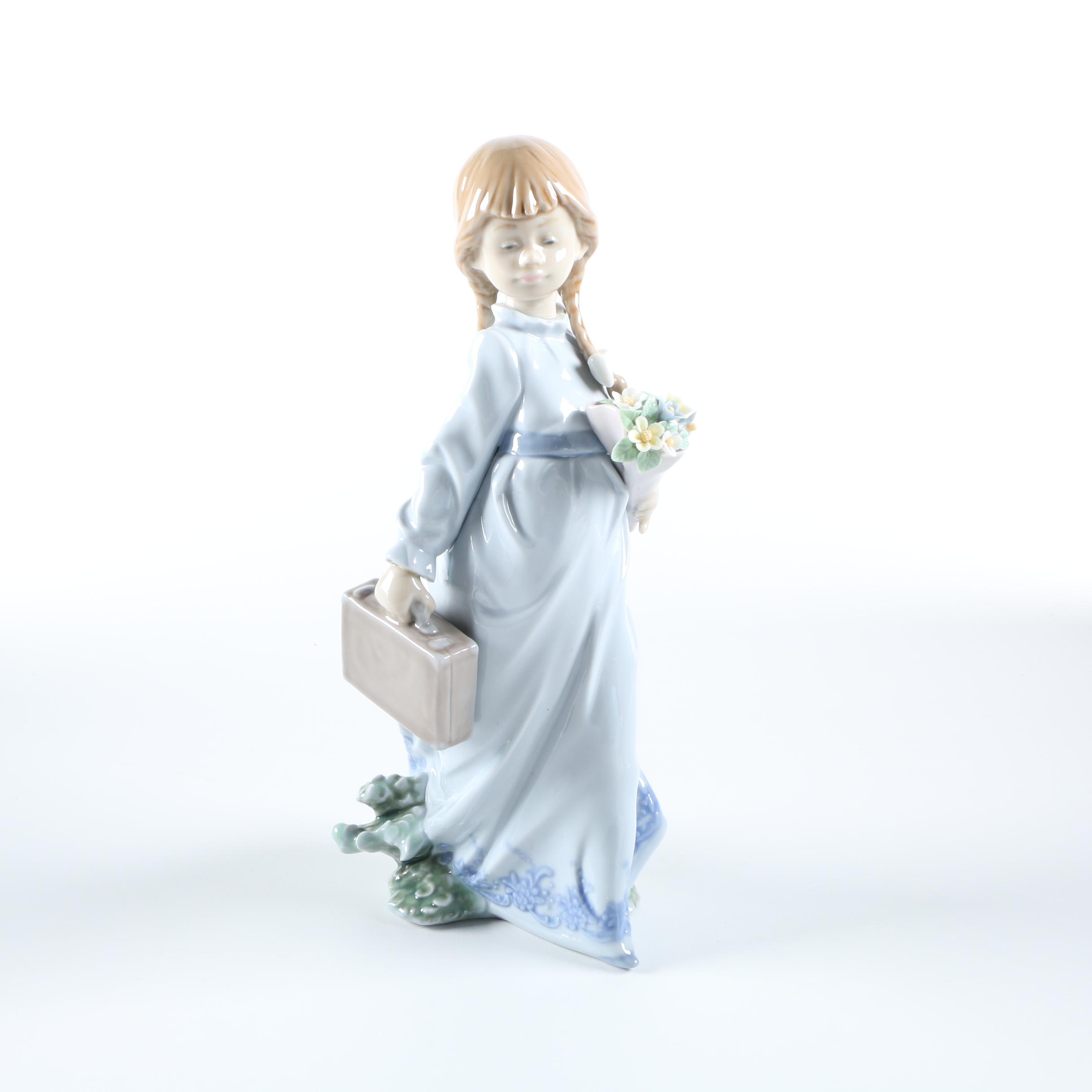 1988 Lladró Collector's Society "School Days" Figurine