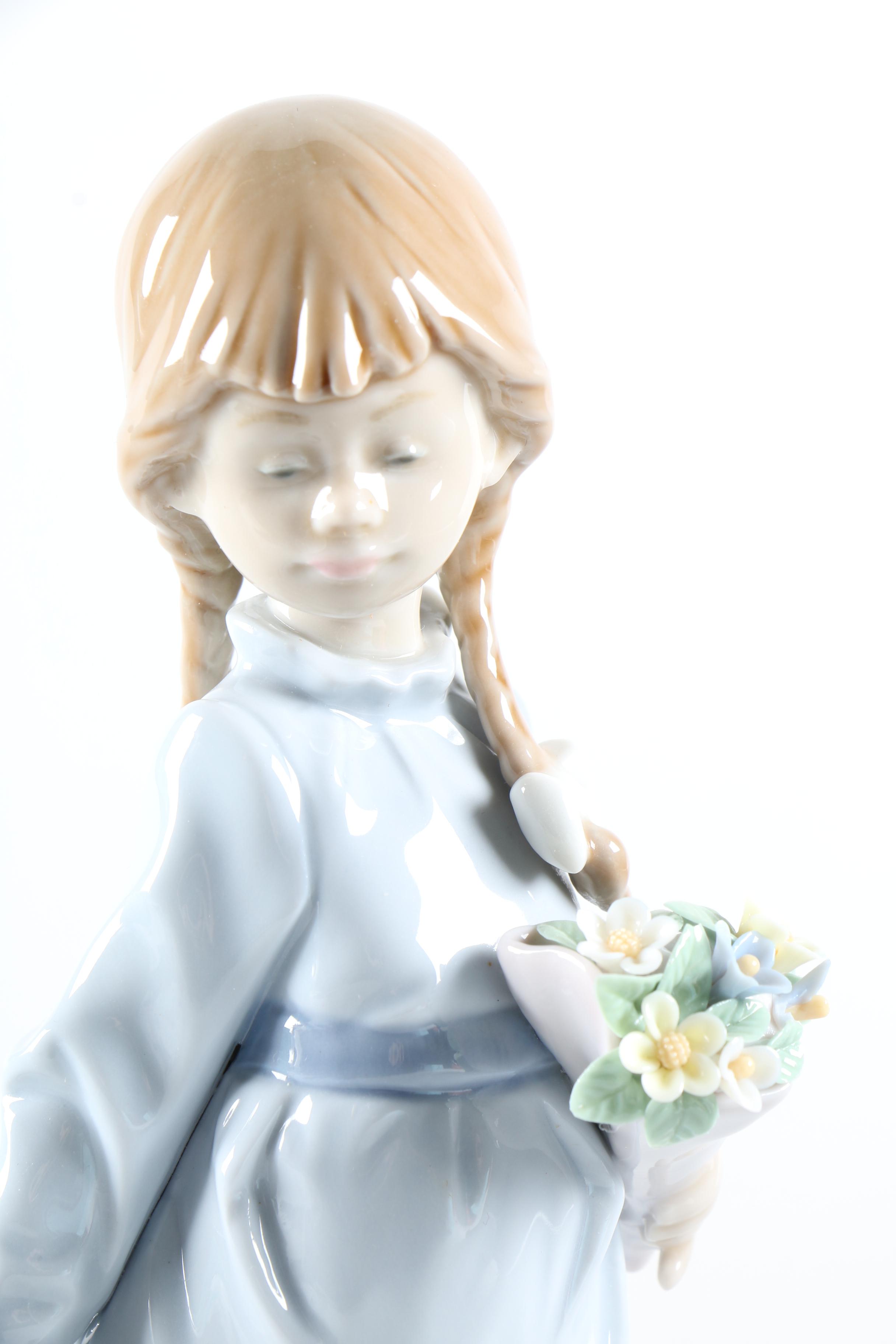 1988 Lladró Collector's Society "School Days" Figurine