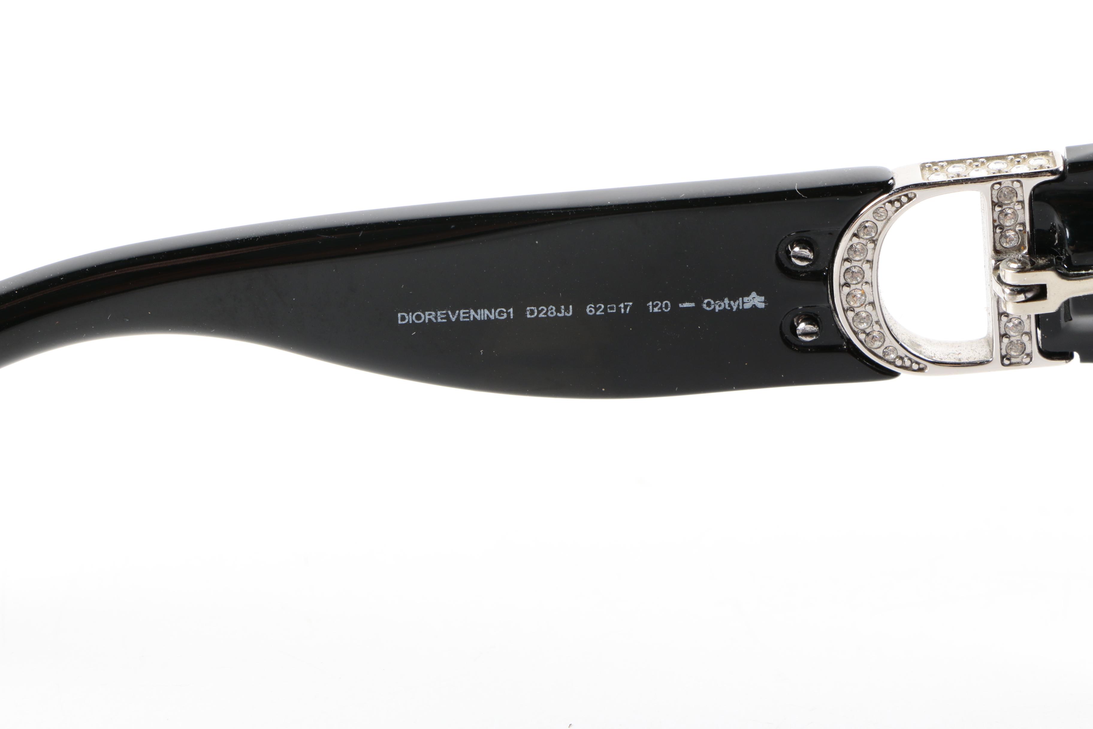 Christian Dior Dior Evening 1 Oversized Sunglasses