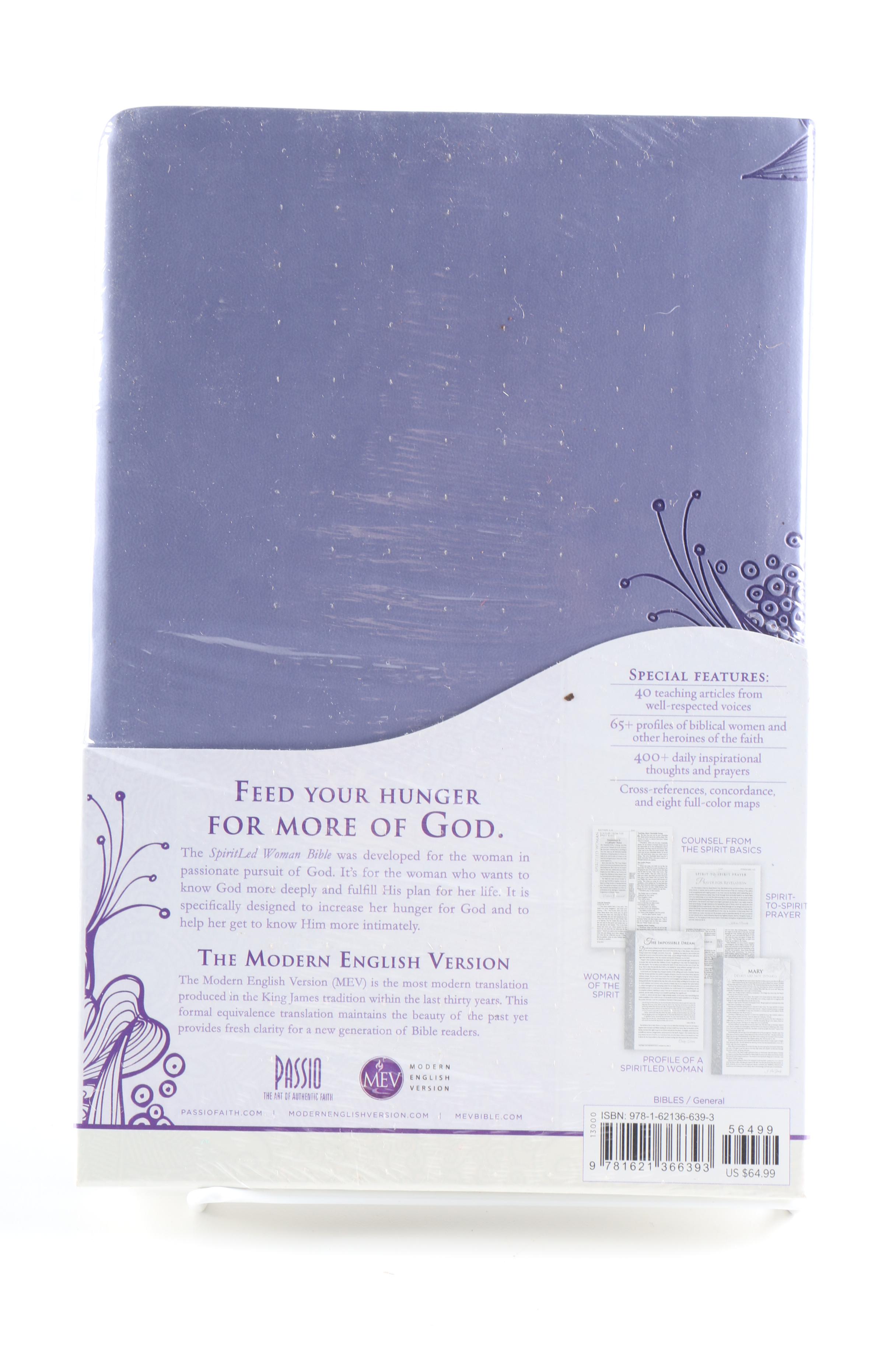 Three Copies of the "SpiritLed Woman Bible"