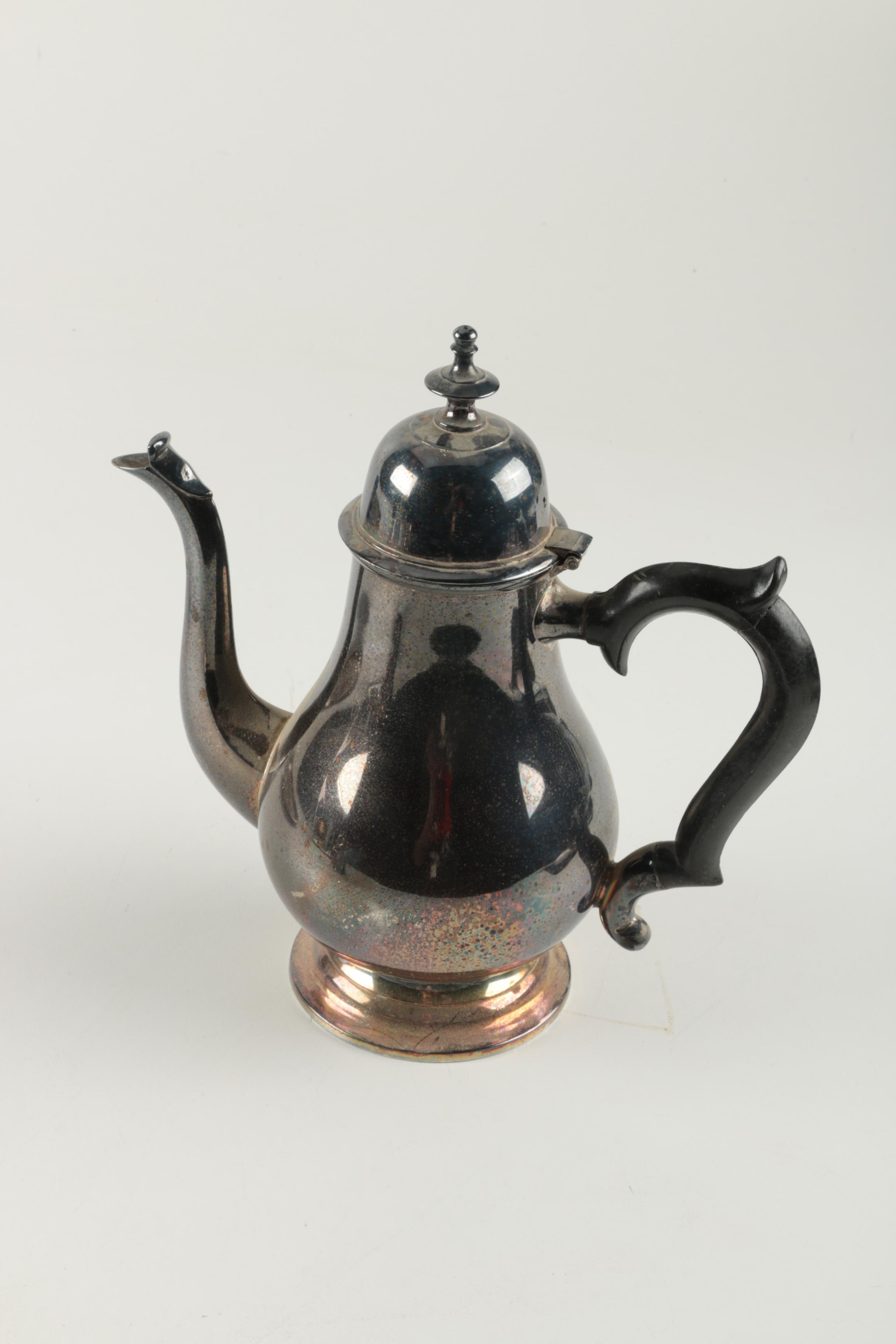 Vintage Eales of Sheffield Silver Plate Coffee Service