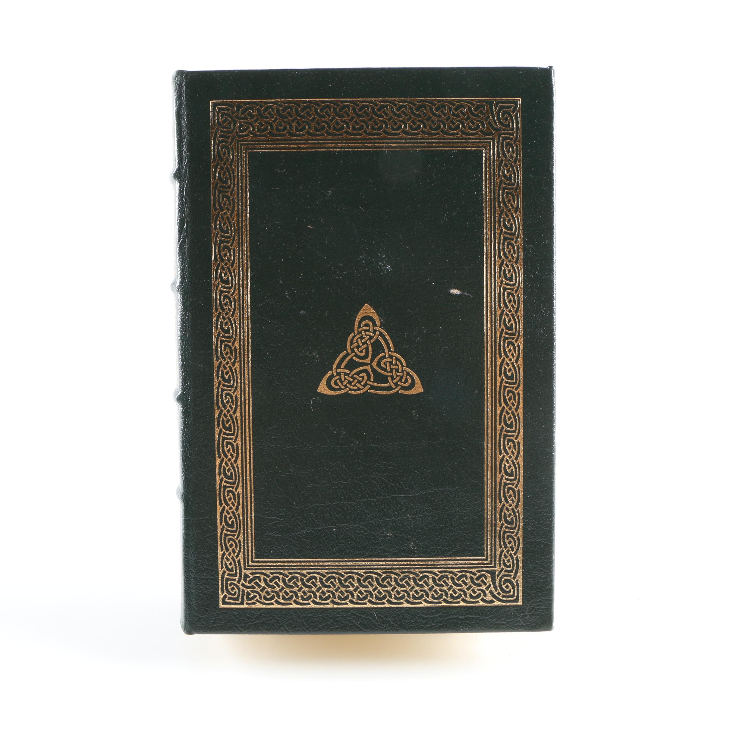 Easton Press 1999 Signed "Trinity" by Leon Uris