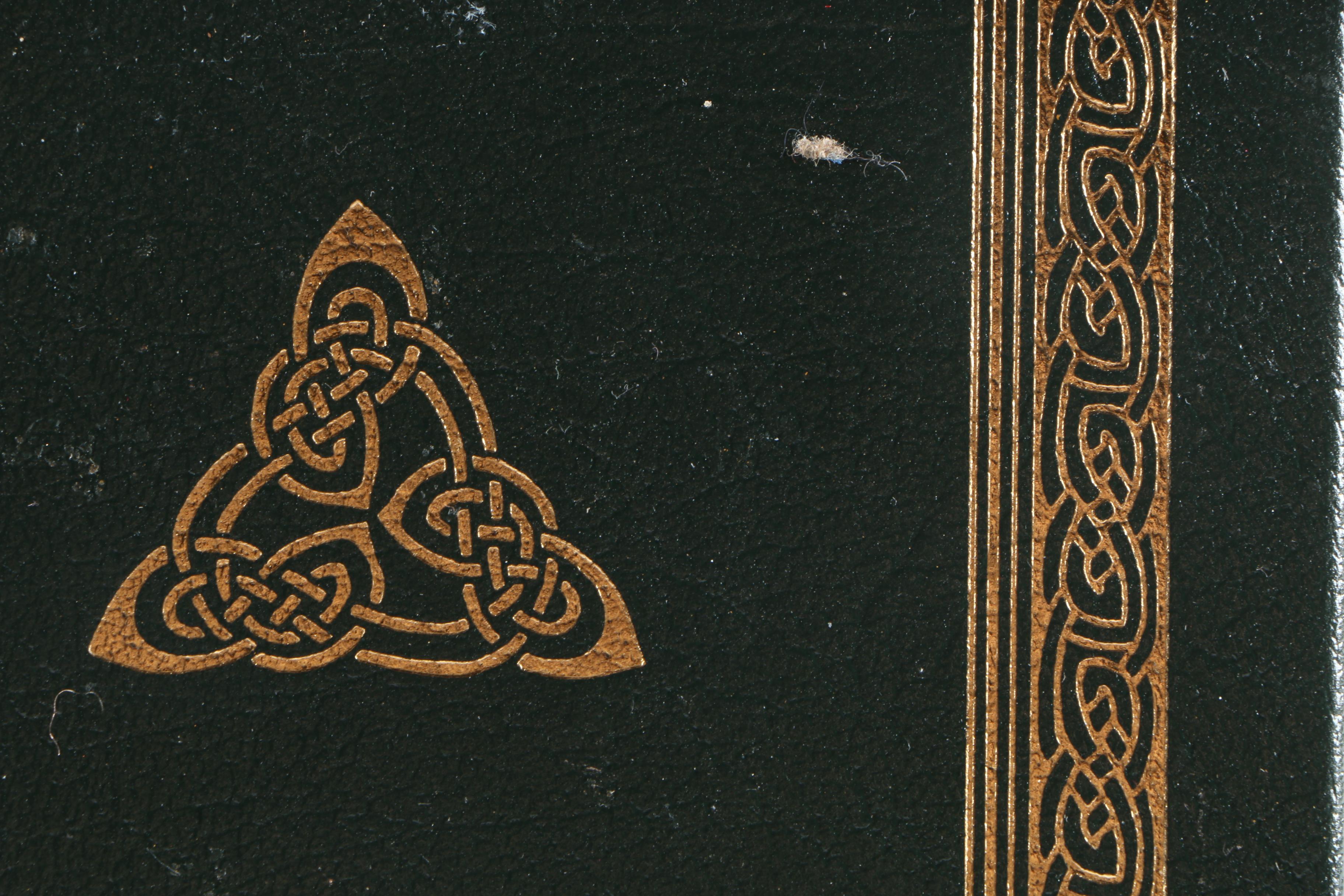 Easton Press 1999 Signed "Trinity" by Leon Uris