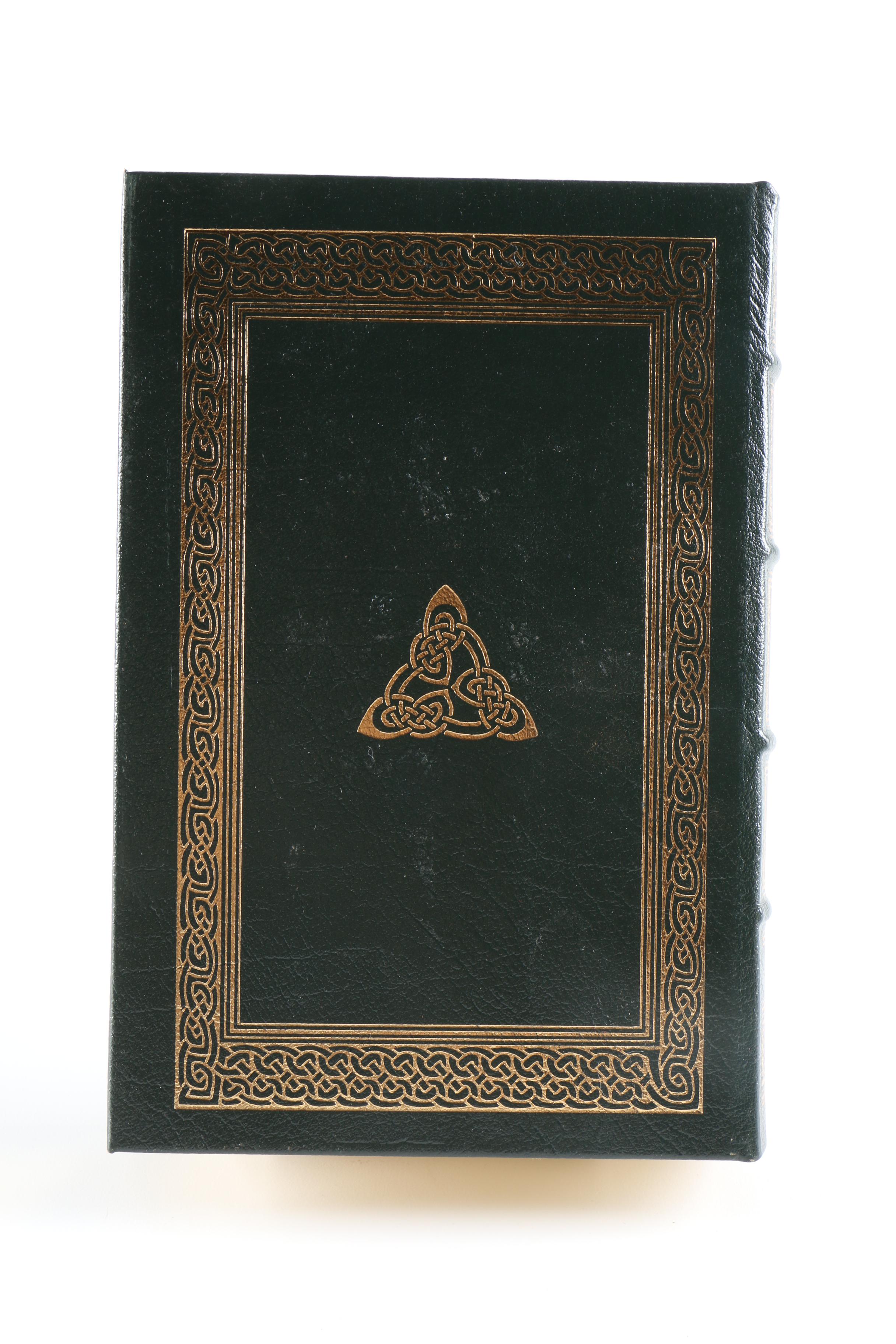 Easton Press 1999 Signed "Trinity" by Leon Uris