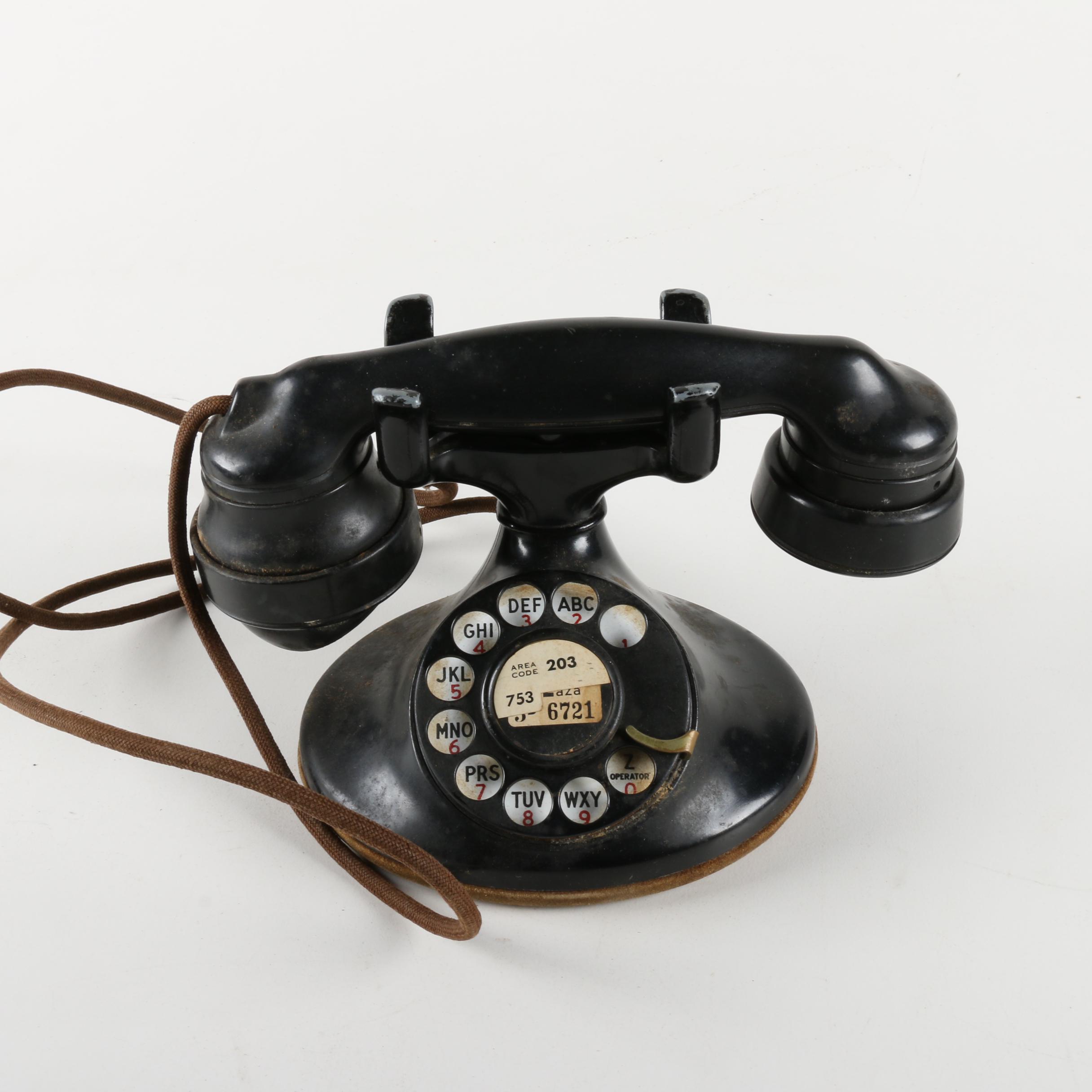 Collection of Vintage Telephones