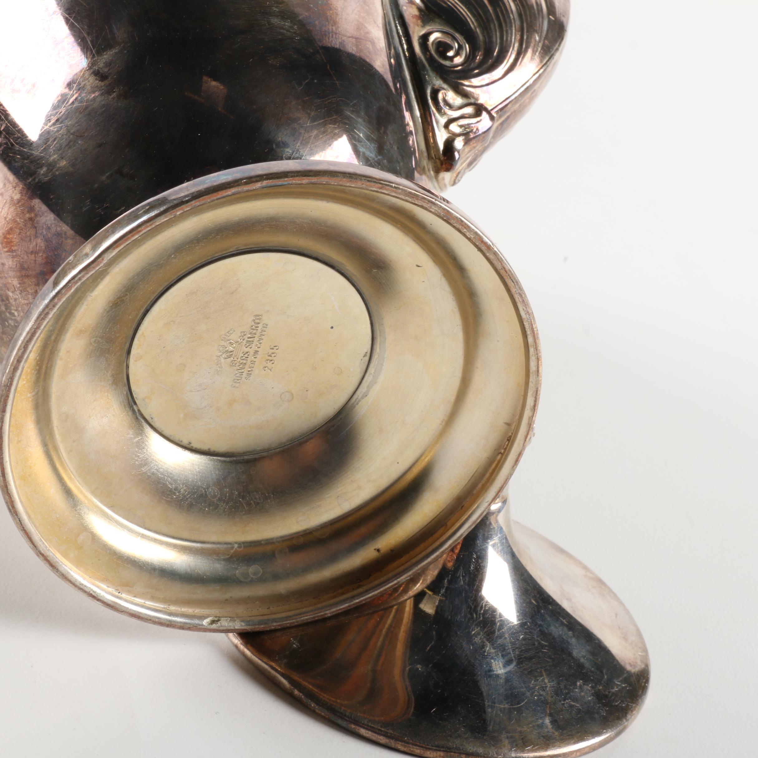 F.B. Rogers Silver on Copper Coffee Pot