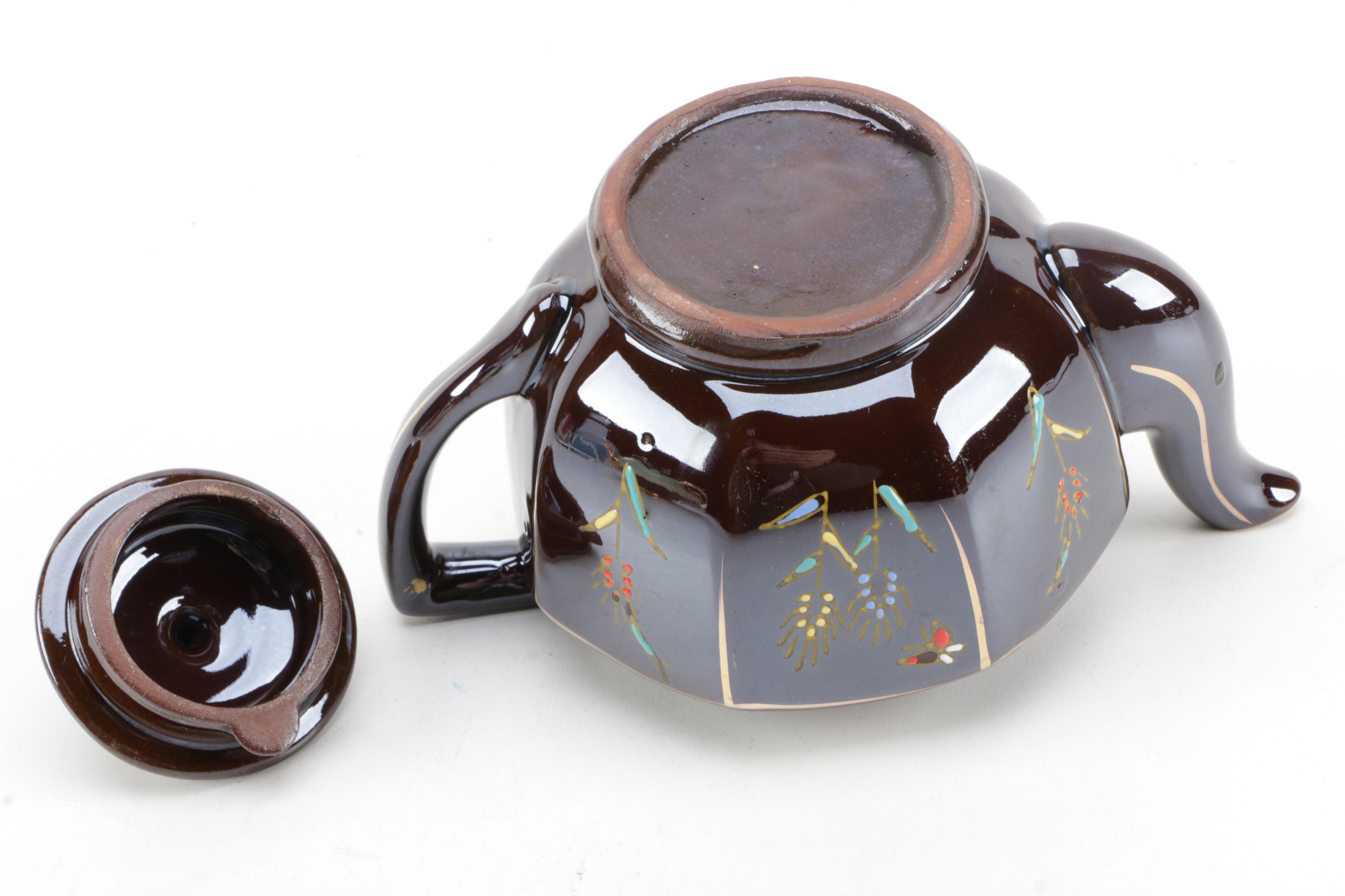 Earthenware Teapots Including Vintage Gibson & Sons