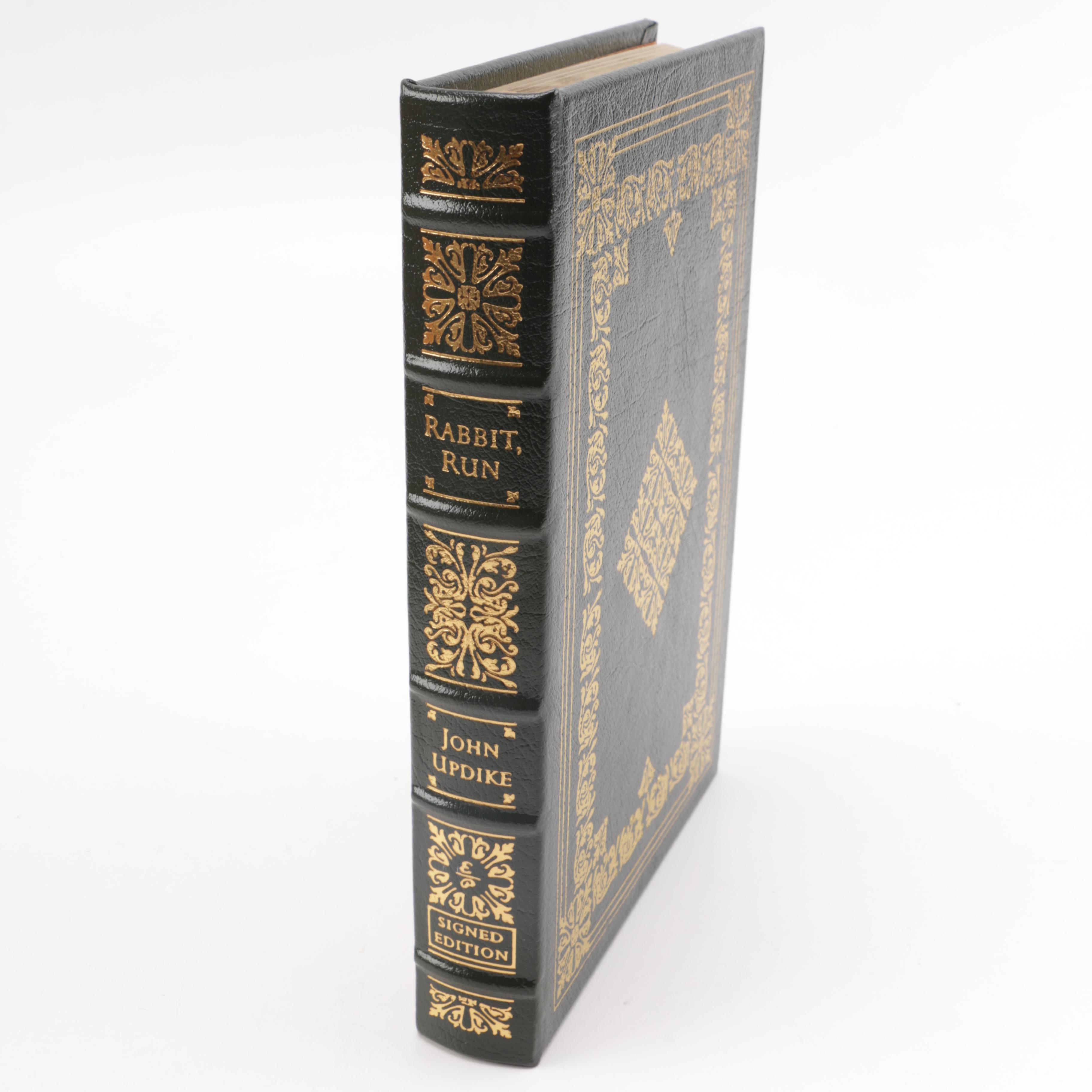 Easton Press 1999 Signed "Rabbit, Run" by John Updike