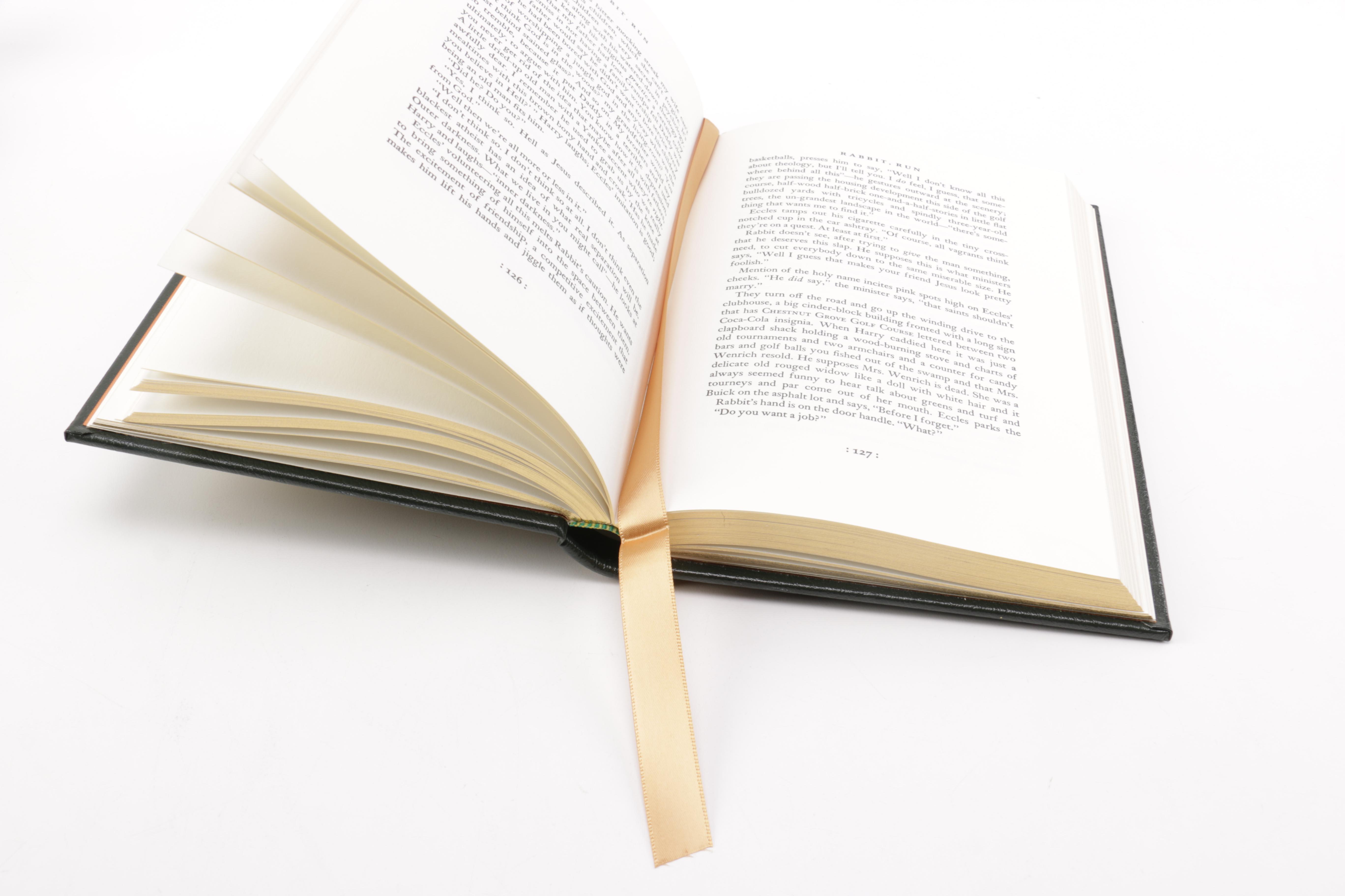 Easton Press 1999 Signed "Rabbit, Run" by John Updike