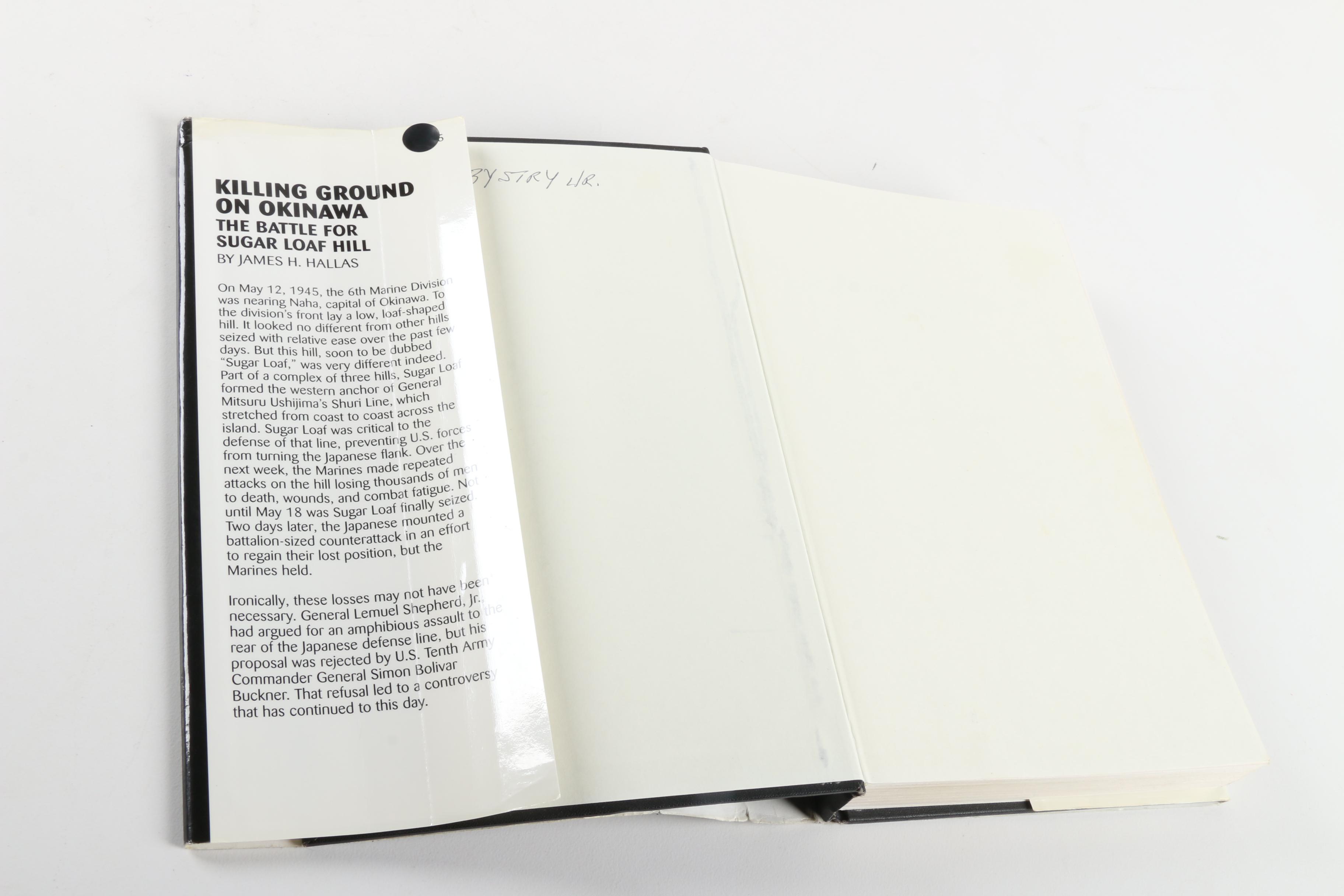 "Killing Ground on Okinawa" by James H. Hallas with Maps of Japan