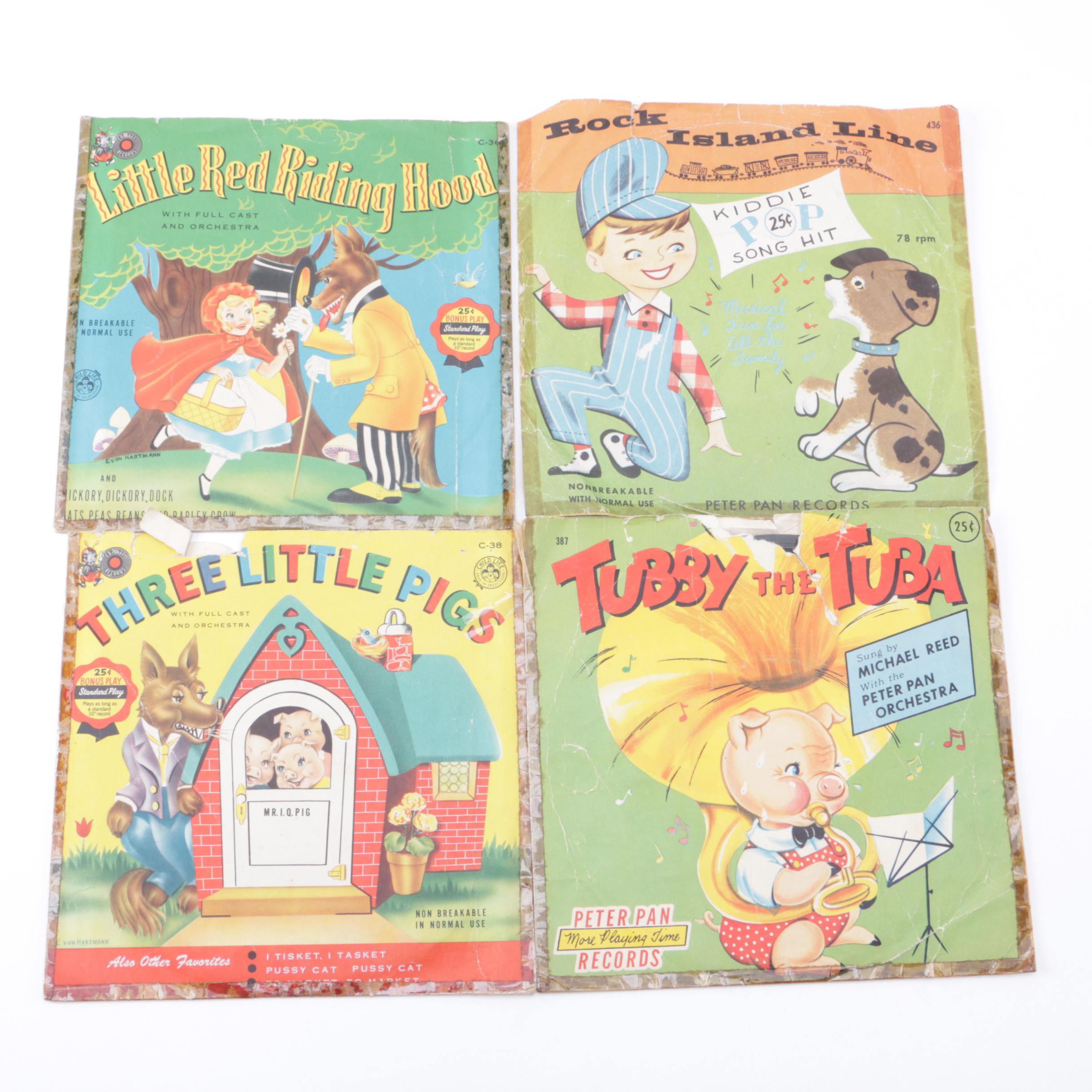 Donald Duck, Cinderella and Other Children's Themed Records