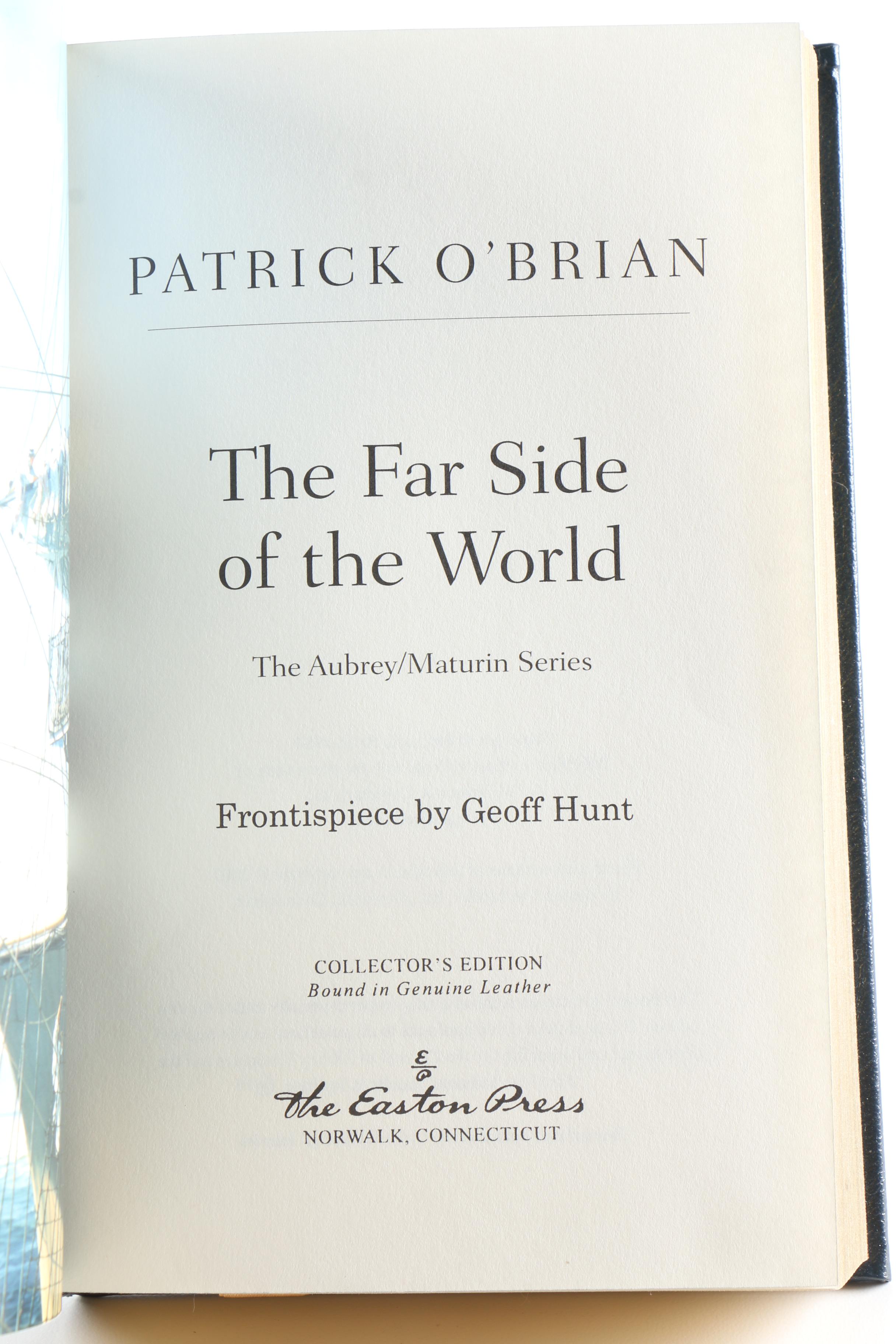 Easton Press 2007 "The Far Side of the World" by Patrick O'Brian