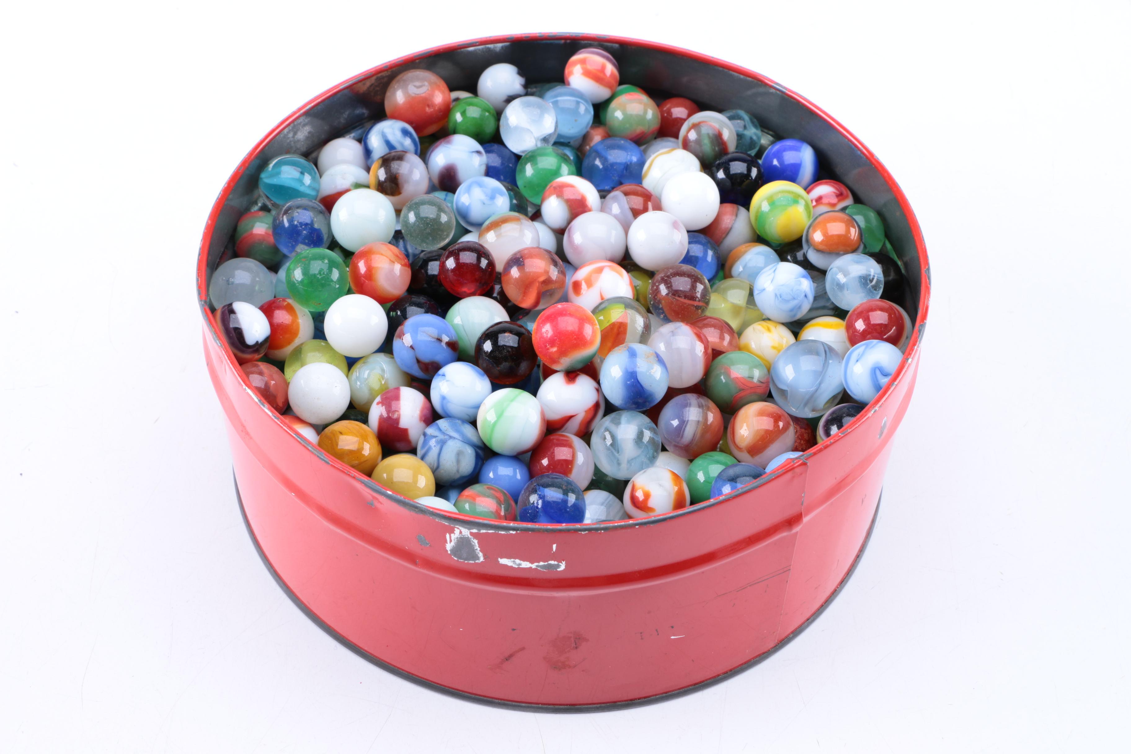Tins Full of Marbles