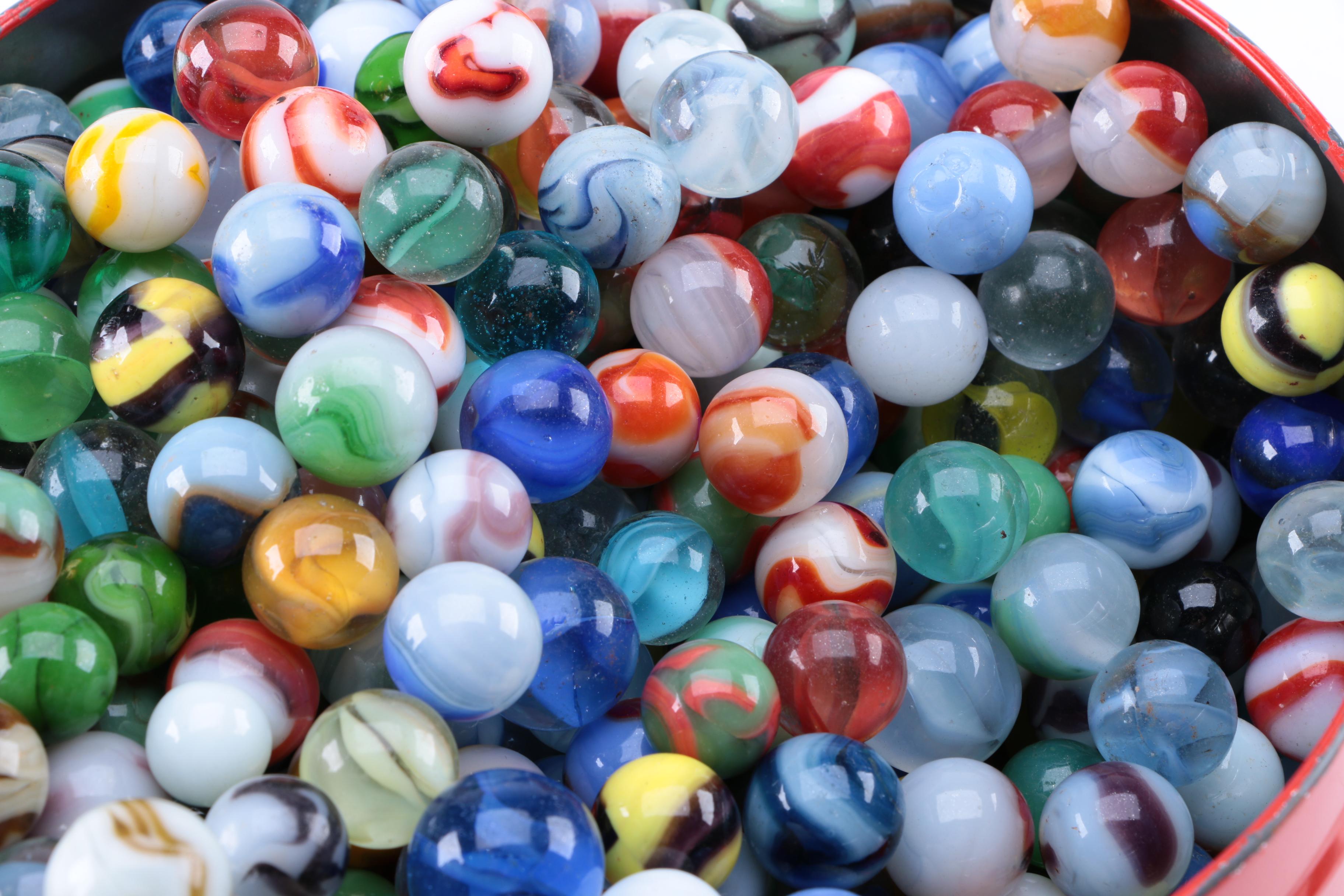 Tins Full of Marbles