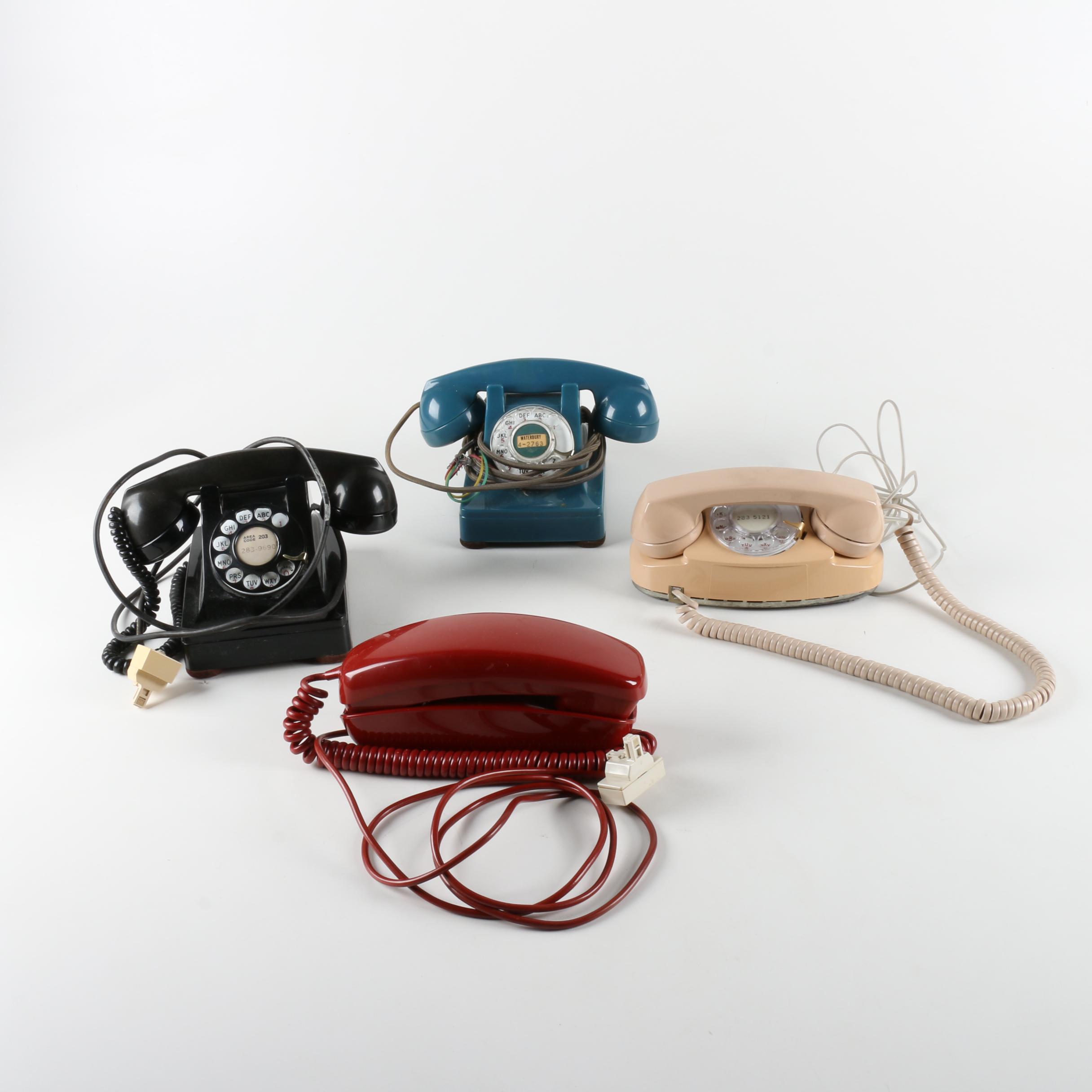 Collection of Rotary Telephones