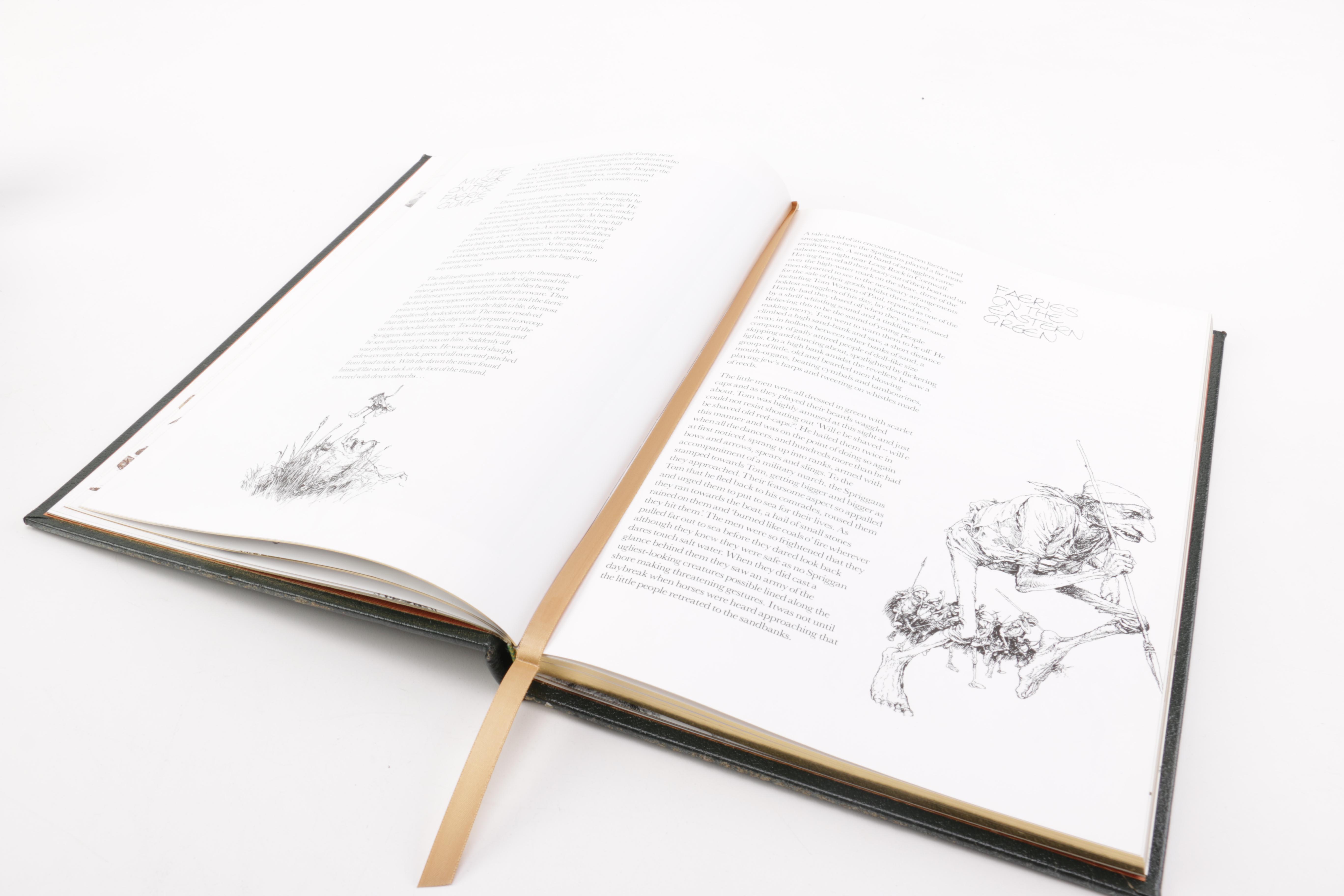 Five Leather Bound Collector's Edition Books